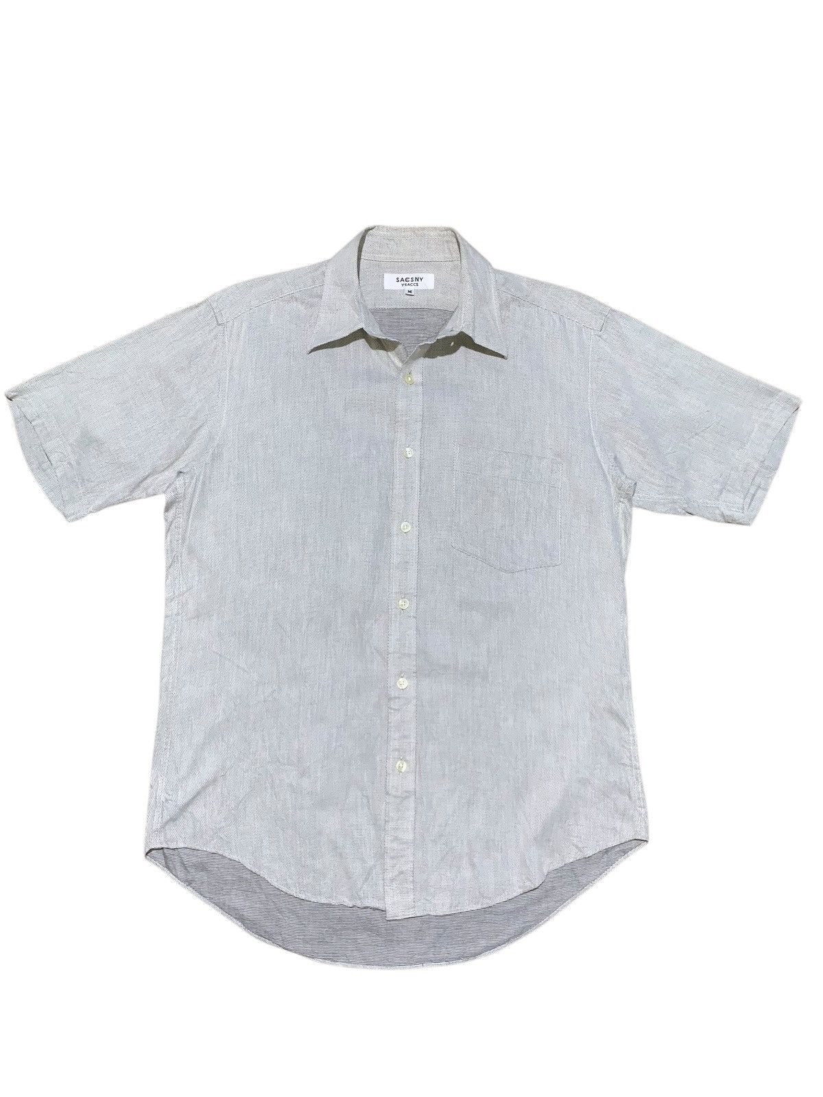 Yohji Yamamoto Y’saccs Sacsny polka dot textured shirt by yohji yamamoto Size US M / EU 48-50 / 2 - 1 Thumbnail