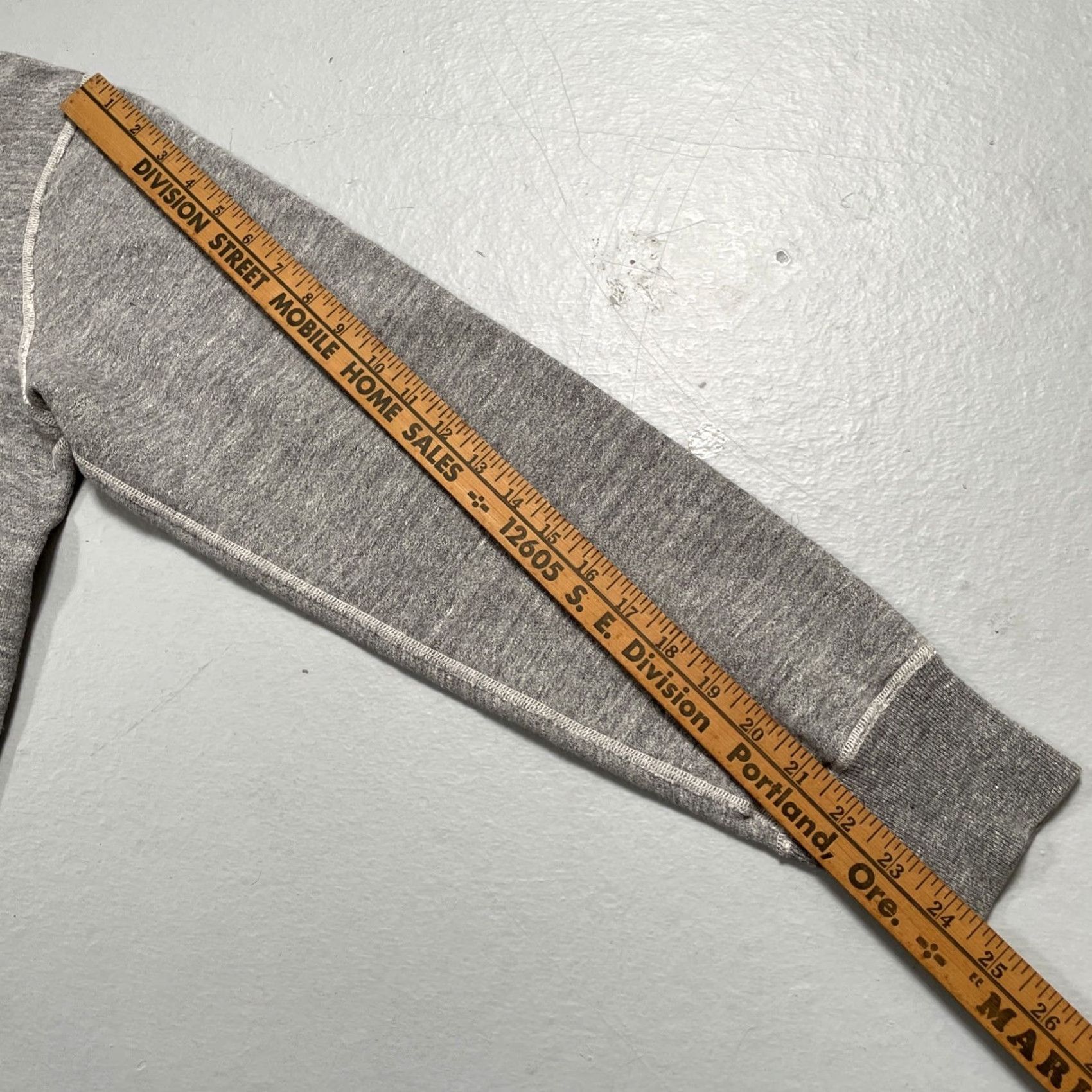 Buzz Rickson's Buzz Rickson Snoopy Single Sweatshirt US military USAF Gray S Unisex Adults Pullover 50s 60s Vintage Size US S / EU 44-46 / 1 - 6 Thumbnail