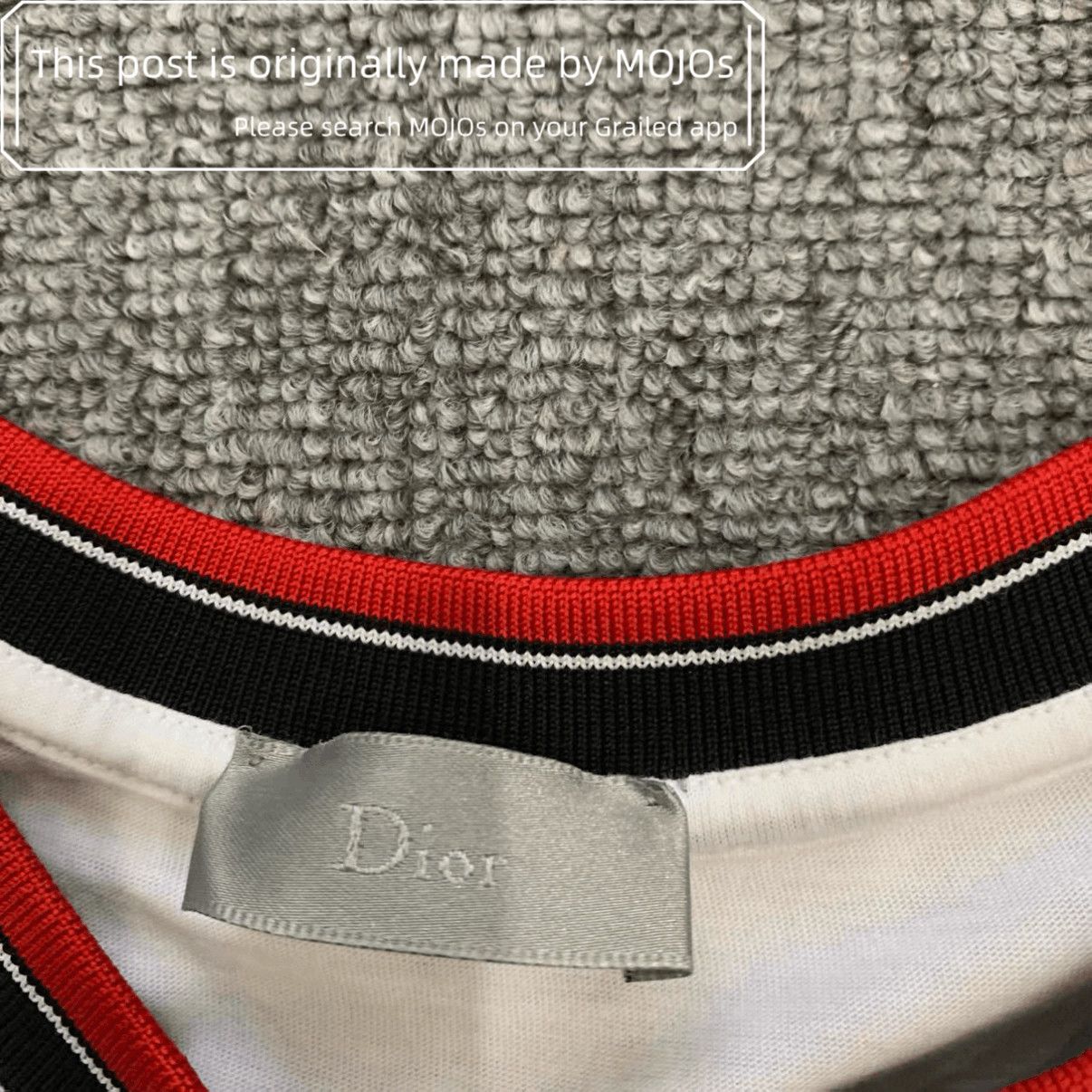 Dior Dior Roses Patch Logo Tee mojos16582910 Size US L / EU 52-54 / 3 - 3 Thumbnail