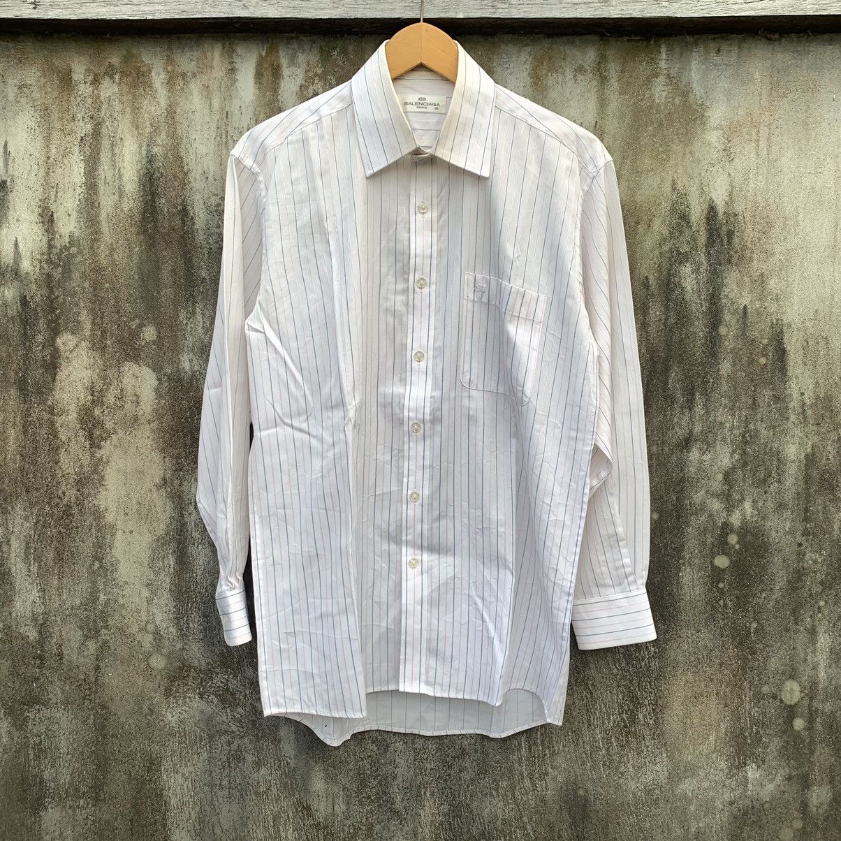 Balenciaga VINTAGE BALENCIAGA BUTTON UP SHIRTS Size US L / EU 52-54 / 3 - 2 Thumbnail