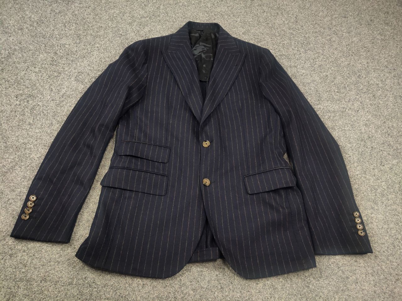 Eleventy Eleventy Milano Design classic two-piece suit wool Cashmere Size 48R - 3 Thumbnail