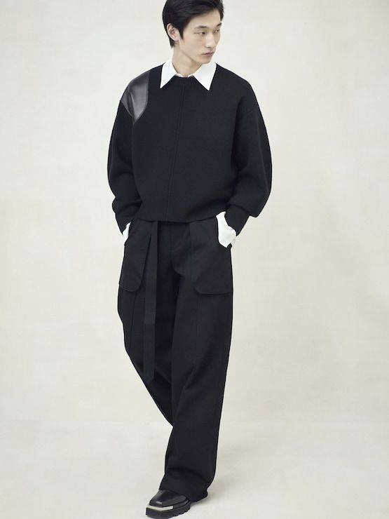 Banana Republic × Peter Do Peter do x BR Black Sweater 100% Merino Size US S / EU 44-46 / 1 - 2 Thumbnail
