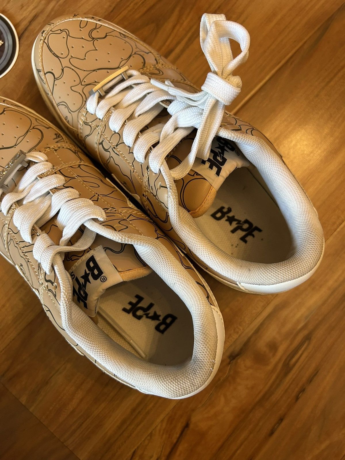 Bape Bape Line Camo Bapestas Size US 6.5 / EU 39-40 - 5 Thumbnail