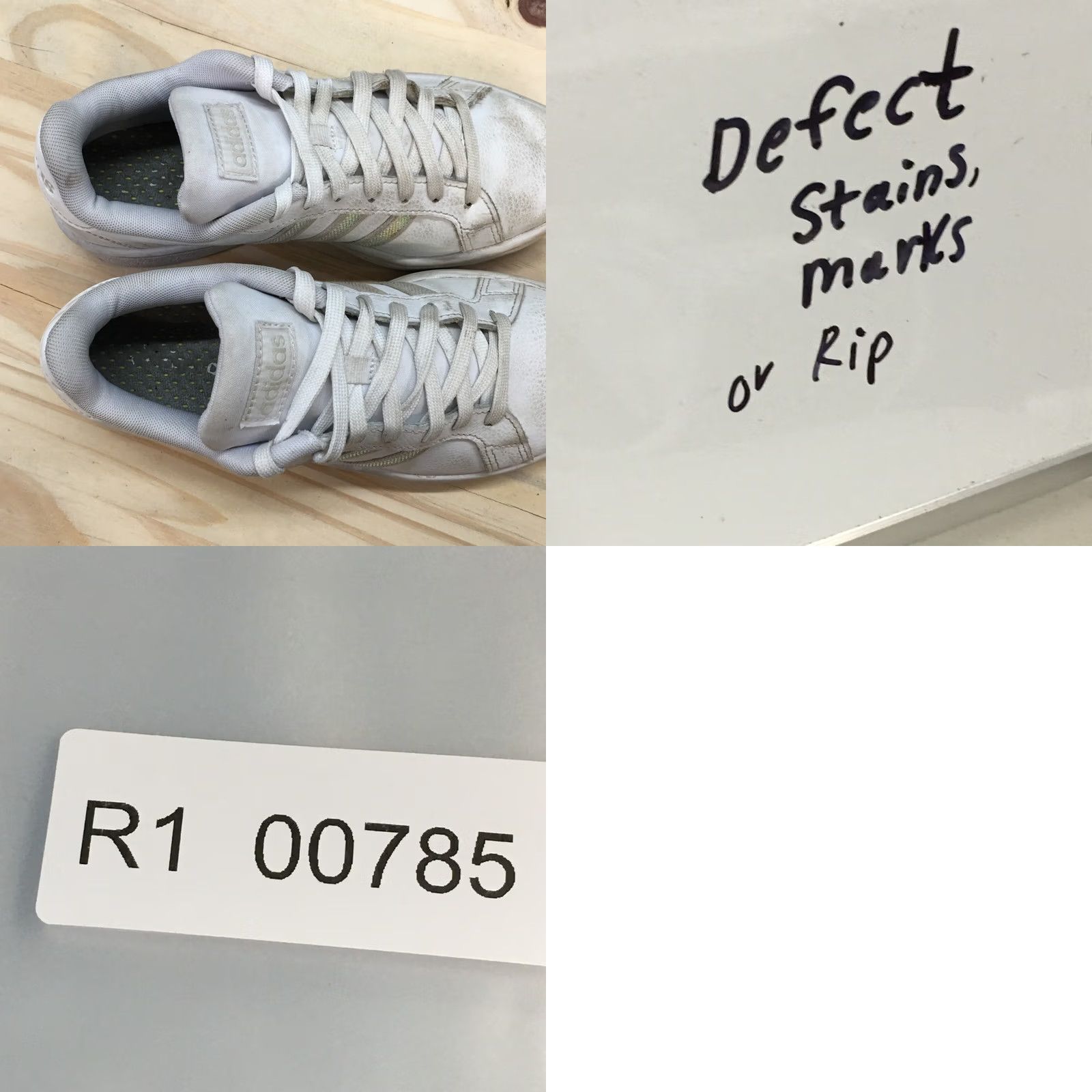Adidas Adidas Sneaker Womens 6 White Grand Court Lace Up Casual Comfort Leather FW3734 Size US 6 / IT 36 - 10 Thumbnail