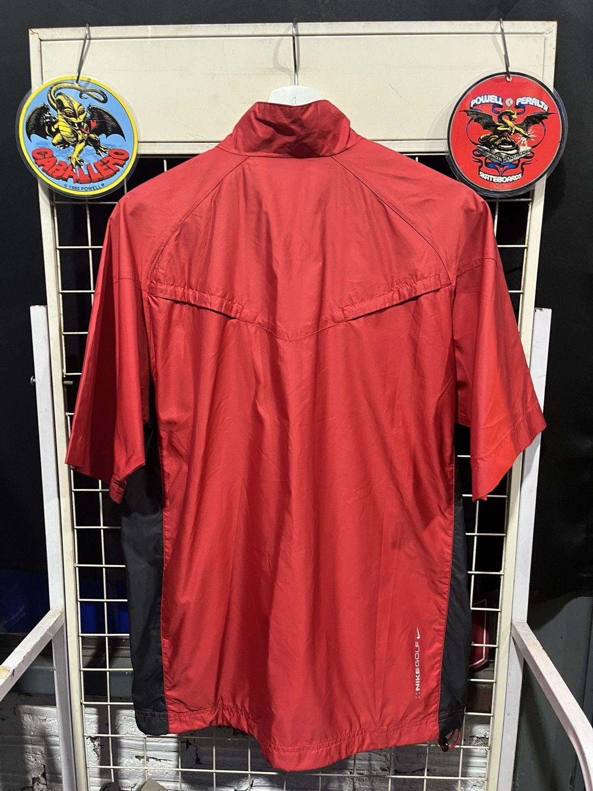 Nike Nike Golf Swoosh Shortsleeve Half Zip Jacket 2008s Size US L / EU 52-54 / 3 - 2 Thumbnail