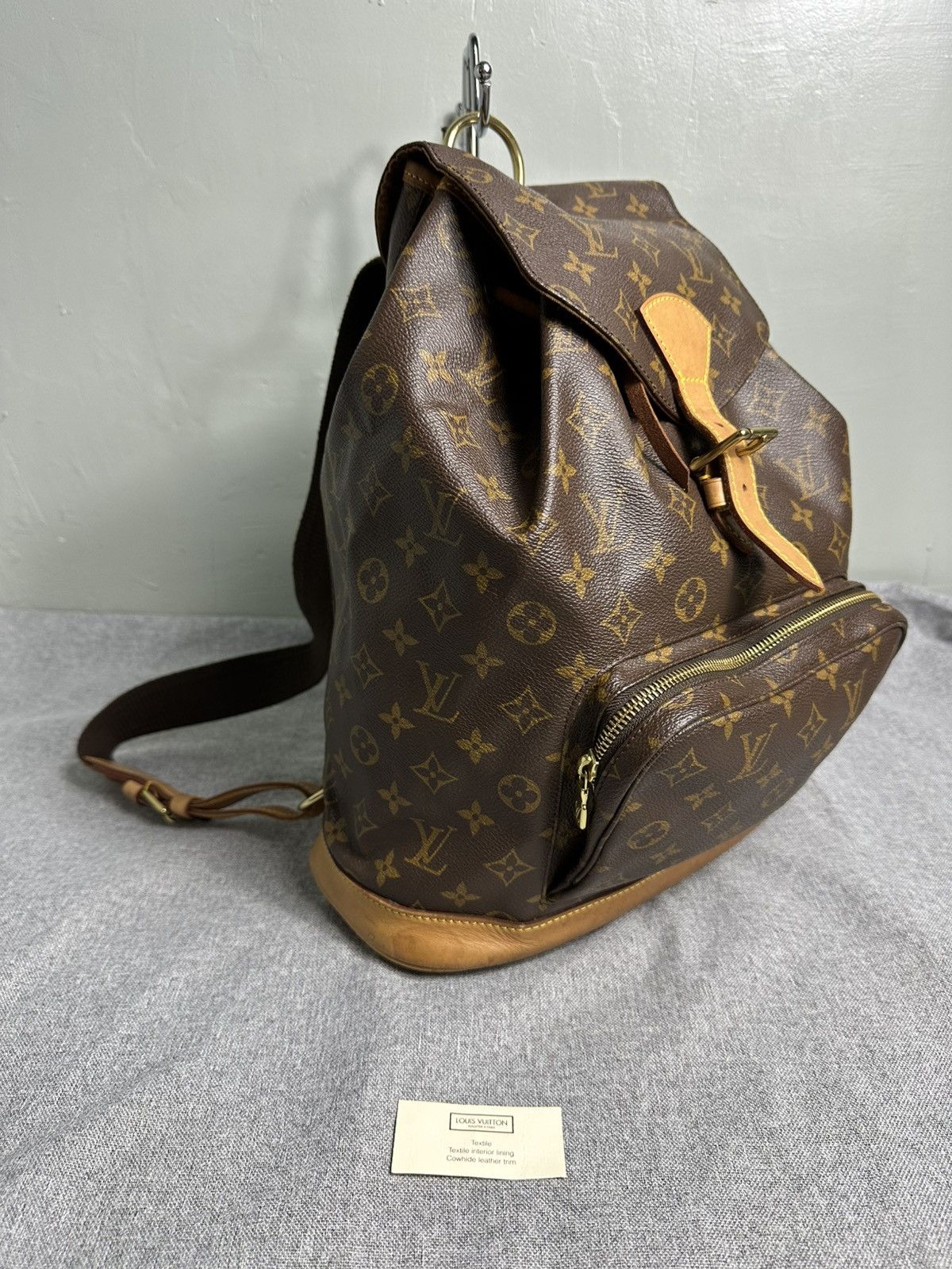 Louis Vuitton Louis Vuitton 1999 Montsouris GM Monogram Backpack Size ONE SIZE - 4 Thumbnail