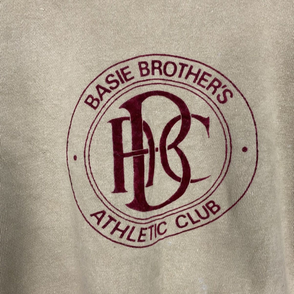 Japanese Brand 📌Vintage Sweatshirt Basie Brothers Big Logo Issey Miyake Size US M / EU 48-50 / 2 - 13 Thumbnail