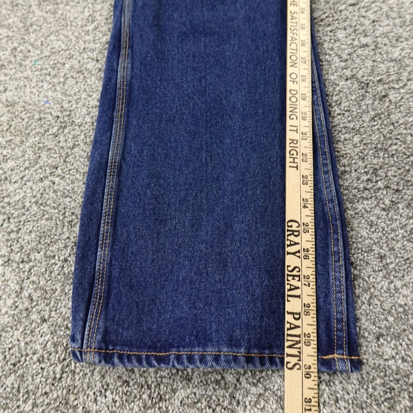 Vintage VTG Big Mac Jeans Mens 38X30 Blue Denim Wide-Leg Baggy Carpenter Skate Work Y2K Size US 38 / EU 54 - 4 Thumbnail