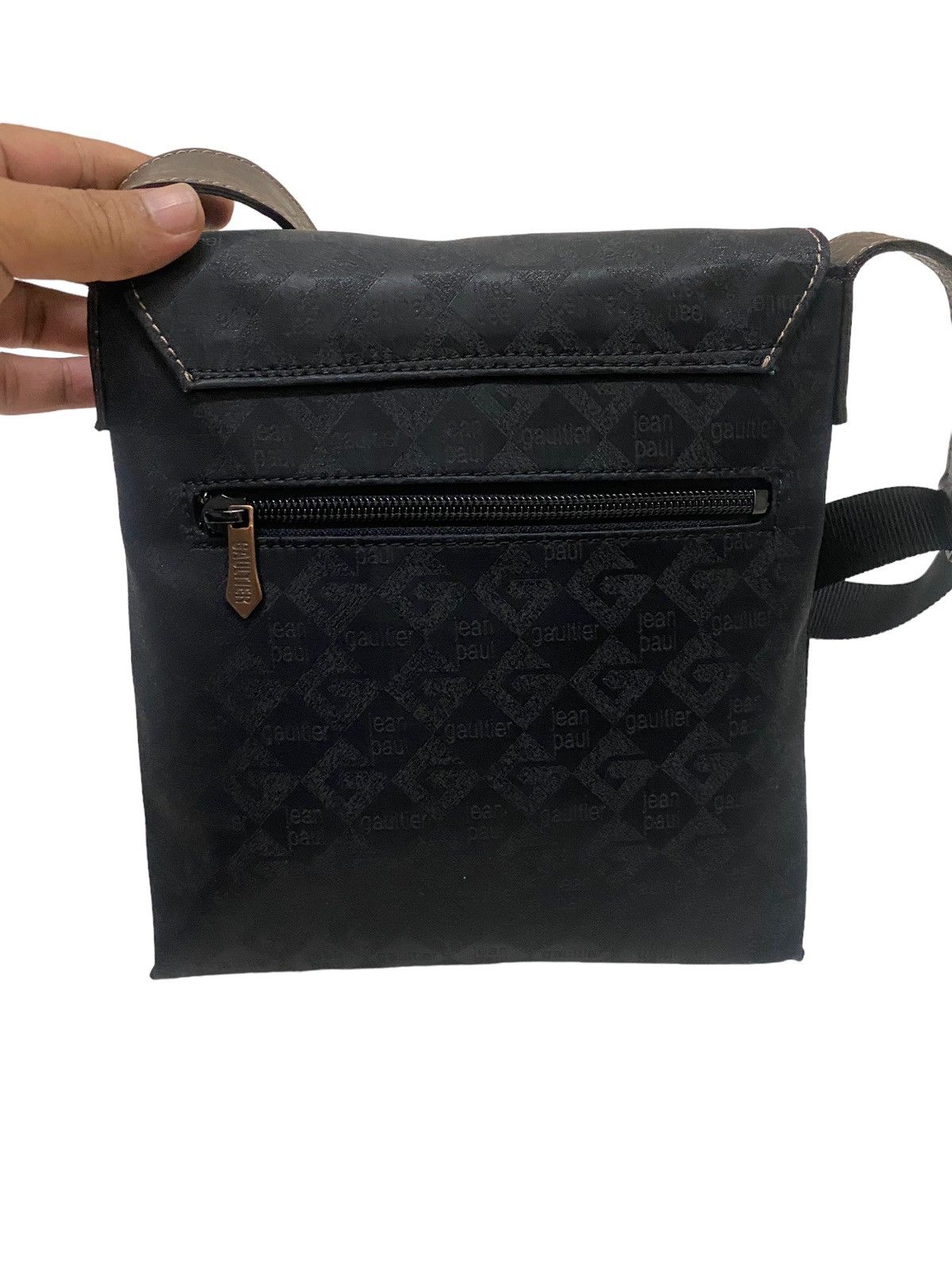 Jean Paul Gaultier Jean Paul Gaultier JPG Metal Plate Sling/Crossbody Bag Size ONE SIZE - 8 Thumbnail