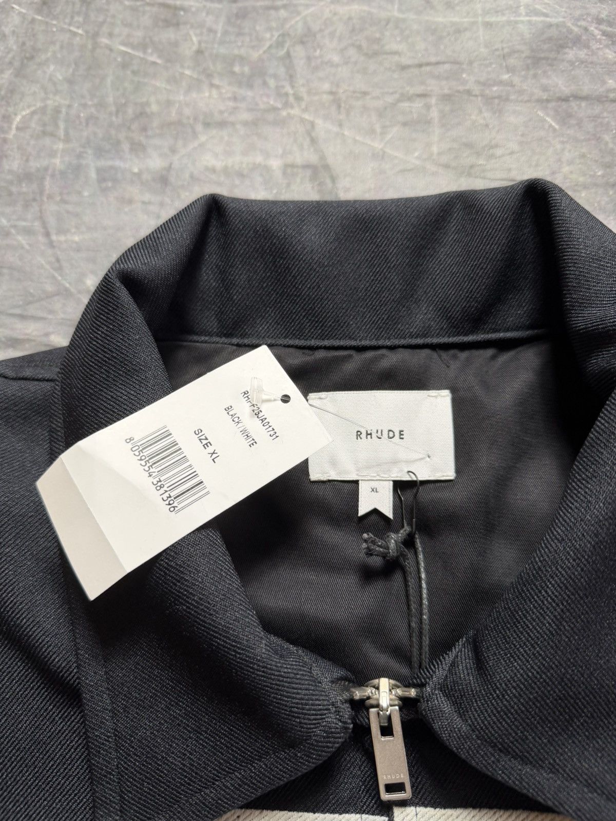 Rhude Rhude Logo Wool Work Jacket in Black Size US L / EU 52-54 / 3 - 4 Thumbnail