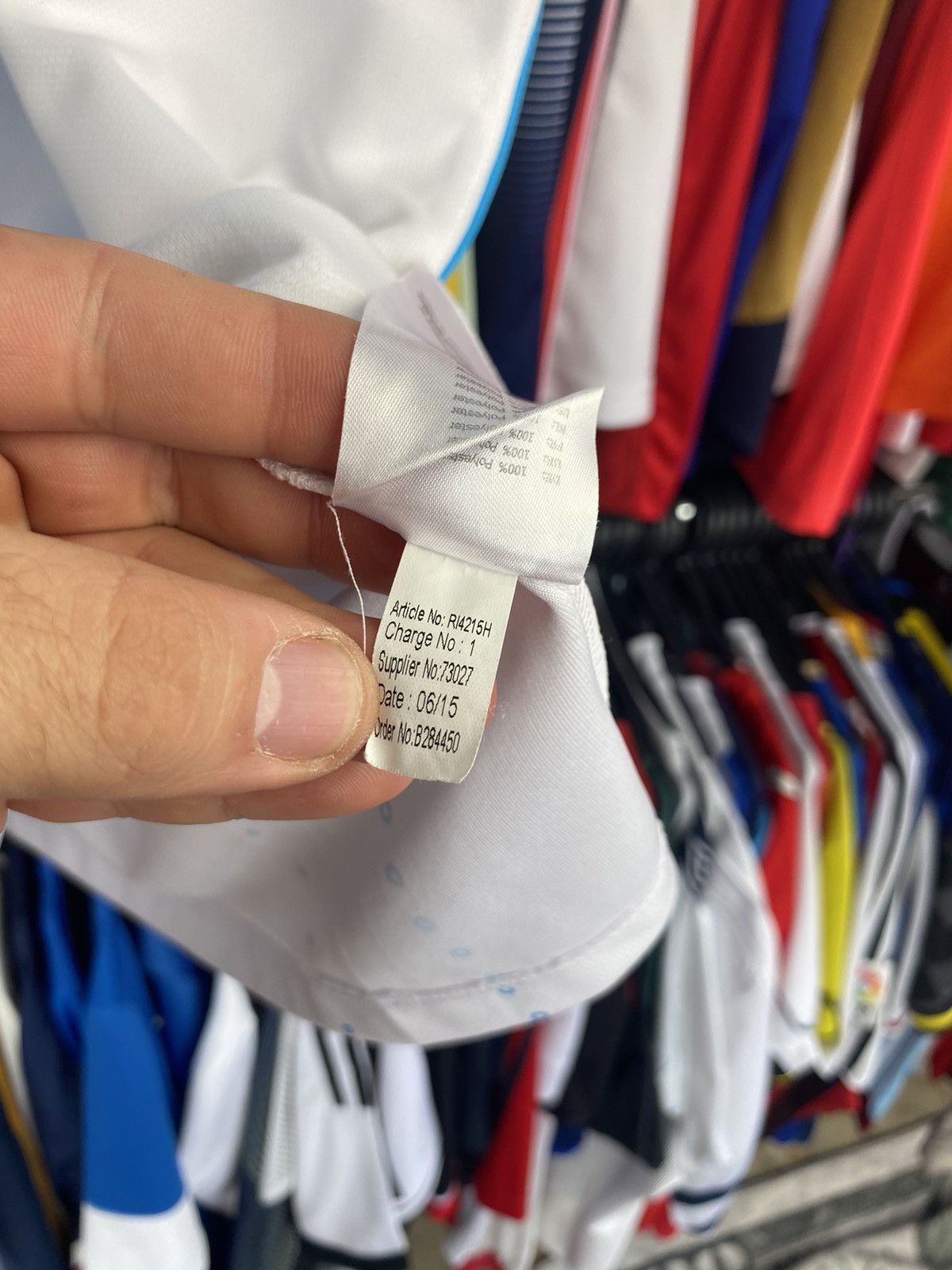 Vintage 2015/17 JAKO HNK RIJEKA HOME SOCCER FOOTBALL JERSEY SHIRT Size US XL / EU 56 / 4 - 7 Thumbnail
