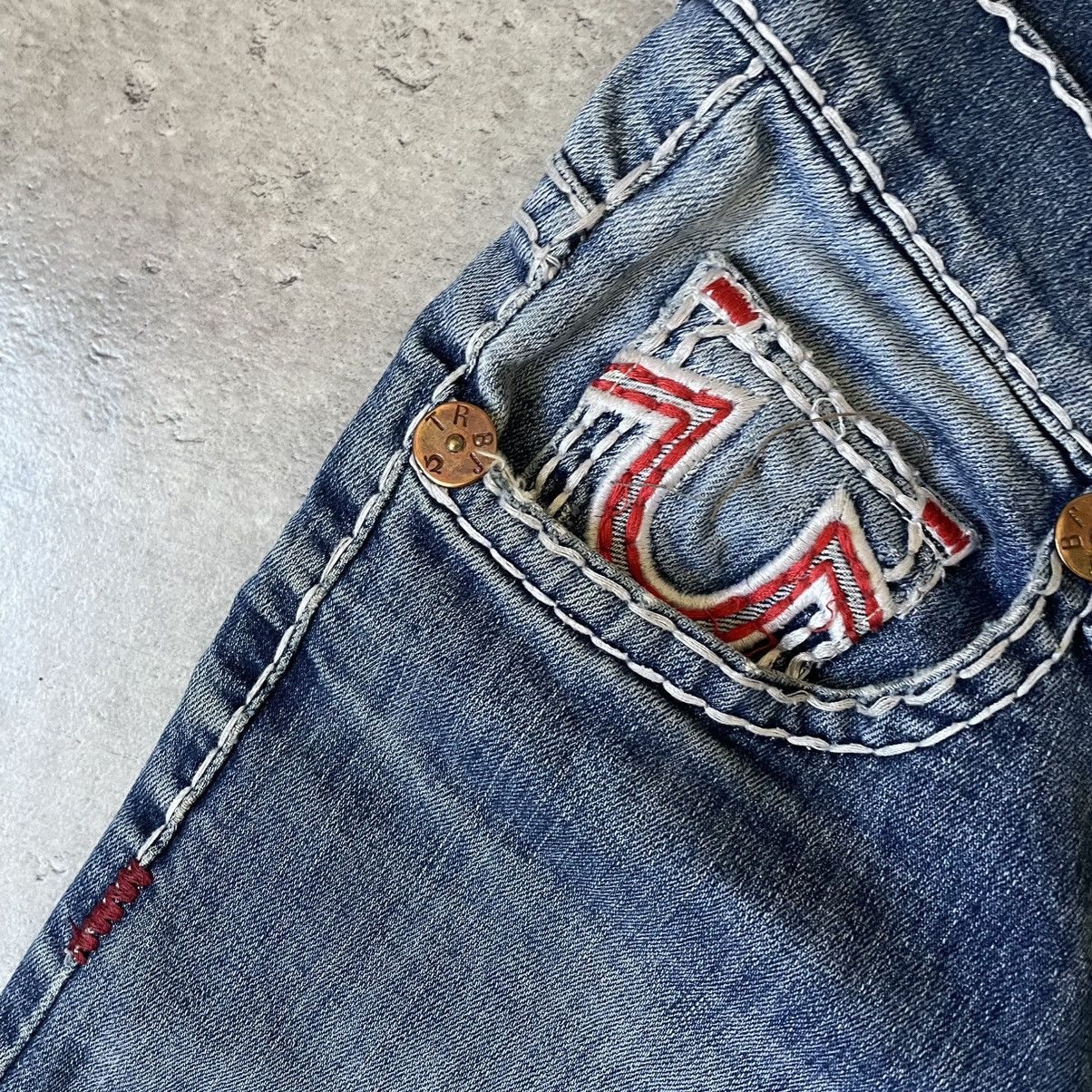 True Religion × Vintage Vintage True Religion Rainbow Bobby Straight Fit Pants Size US 30 / EU 46 - 10 Thumbnail
