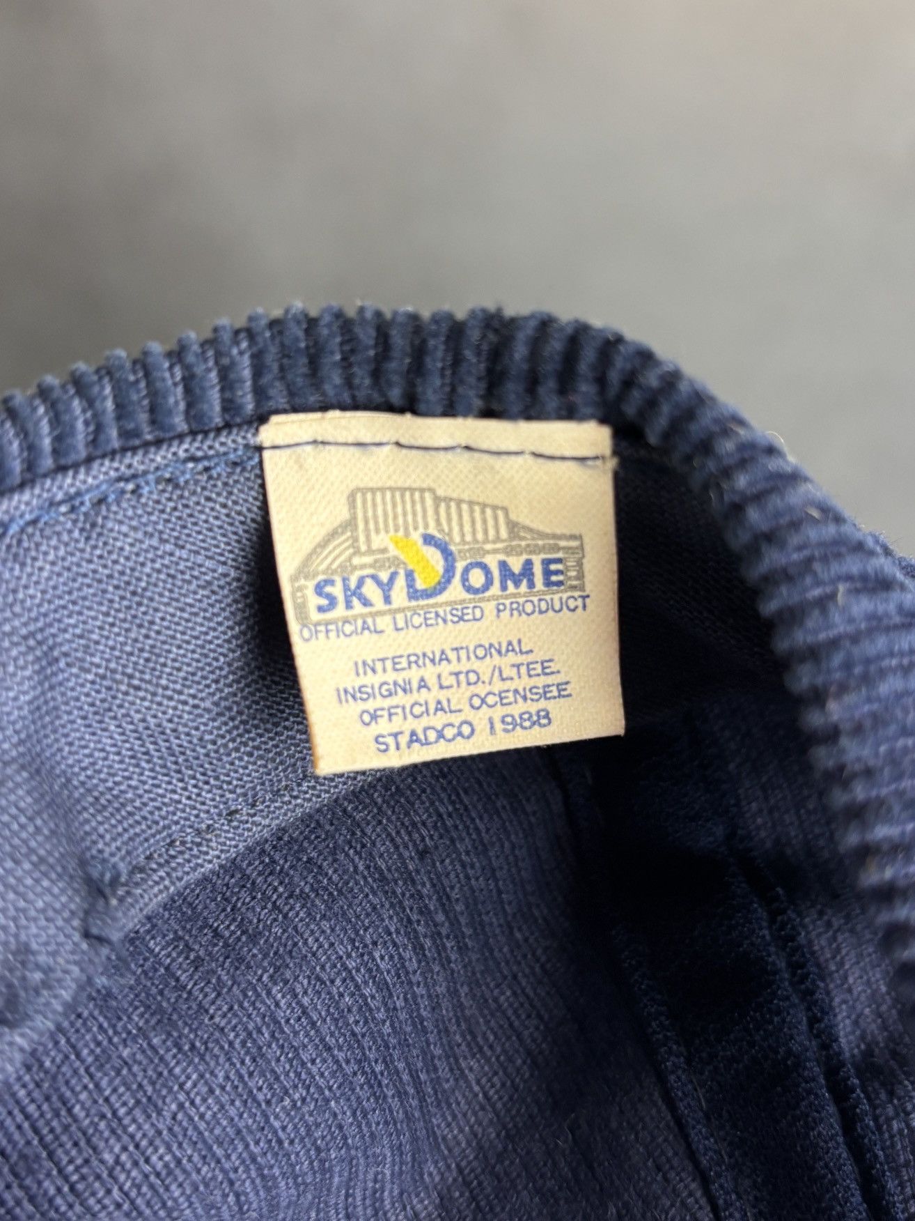 Vintage Sky Dome Rogers Center Toronto Vintage Corduroy Hat Baseball Size ONE SIZE - 4 Thumbnail