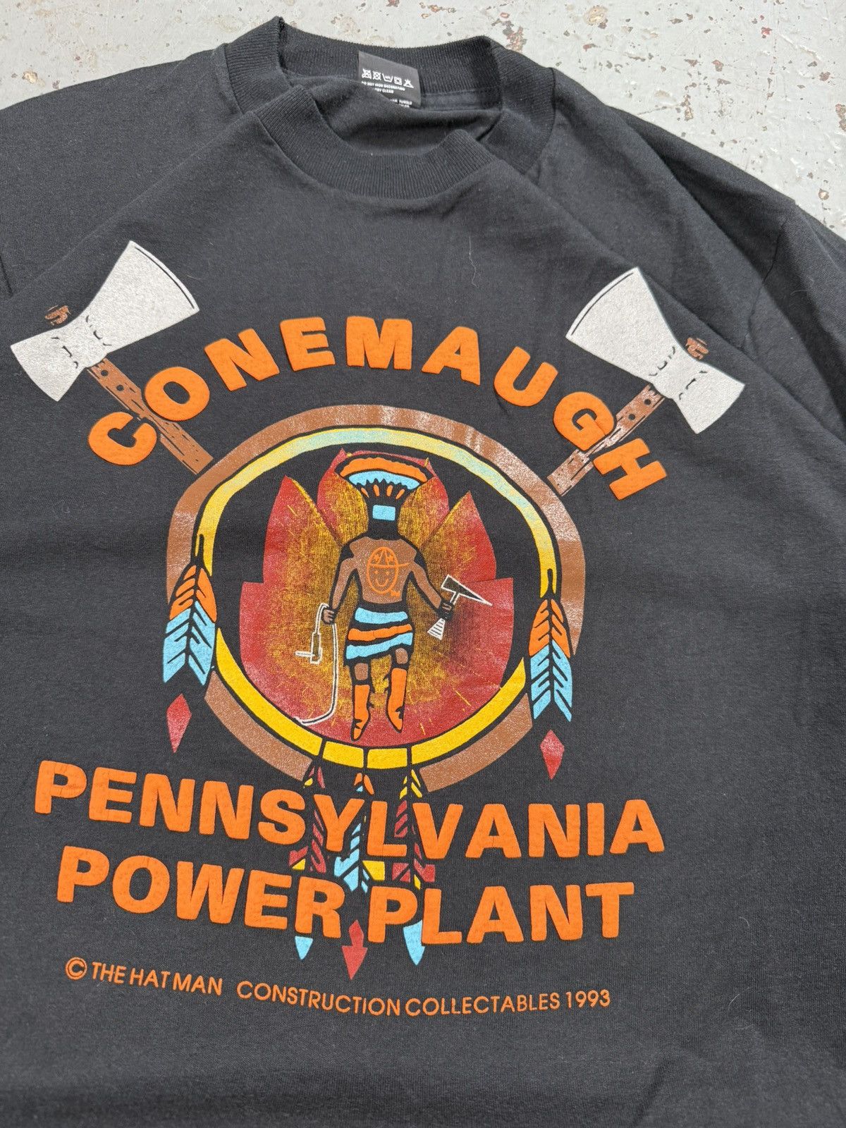 Vintage Vintage 1991 Conemaugh Native Reserve Tee Size US L / EU 52-54 / 3 - 3 Thumbnail