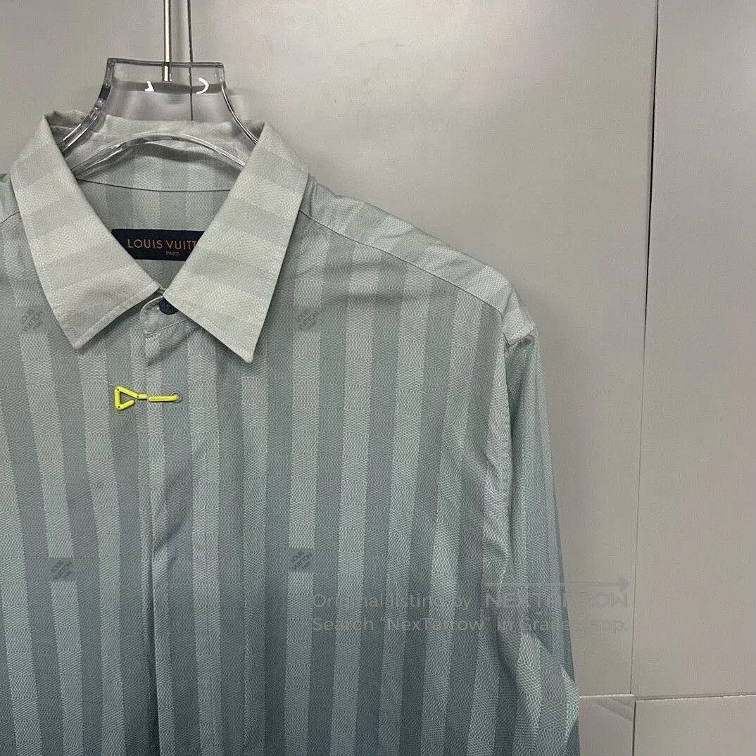 Louis Vuitton louis vuitton striped button-up shirt. Size US L / EU 52-54 / 3 - 3 Thumbnail