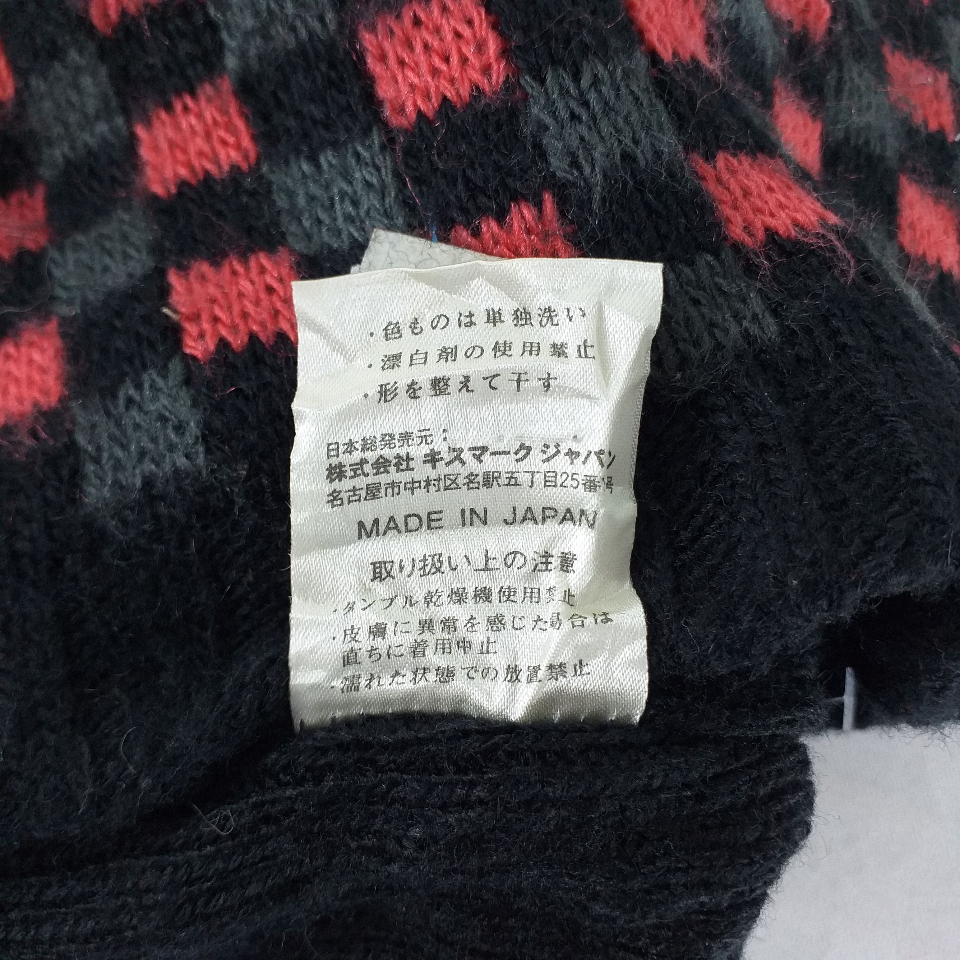 Japanese Brand Kissmark Checkered Snow Cap Hat Beanie -BN323 Size ONE SIZE - 5 Thumbnail