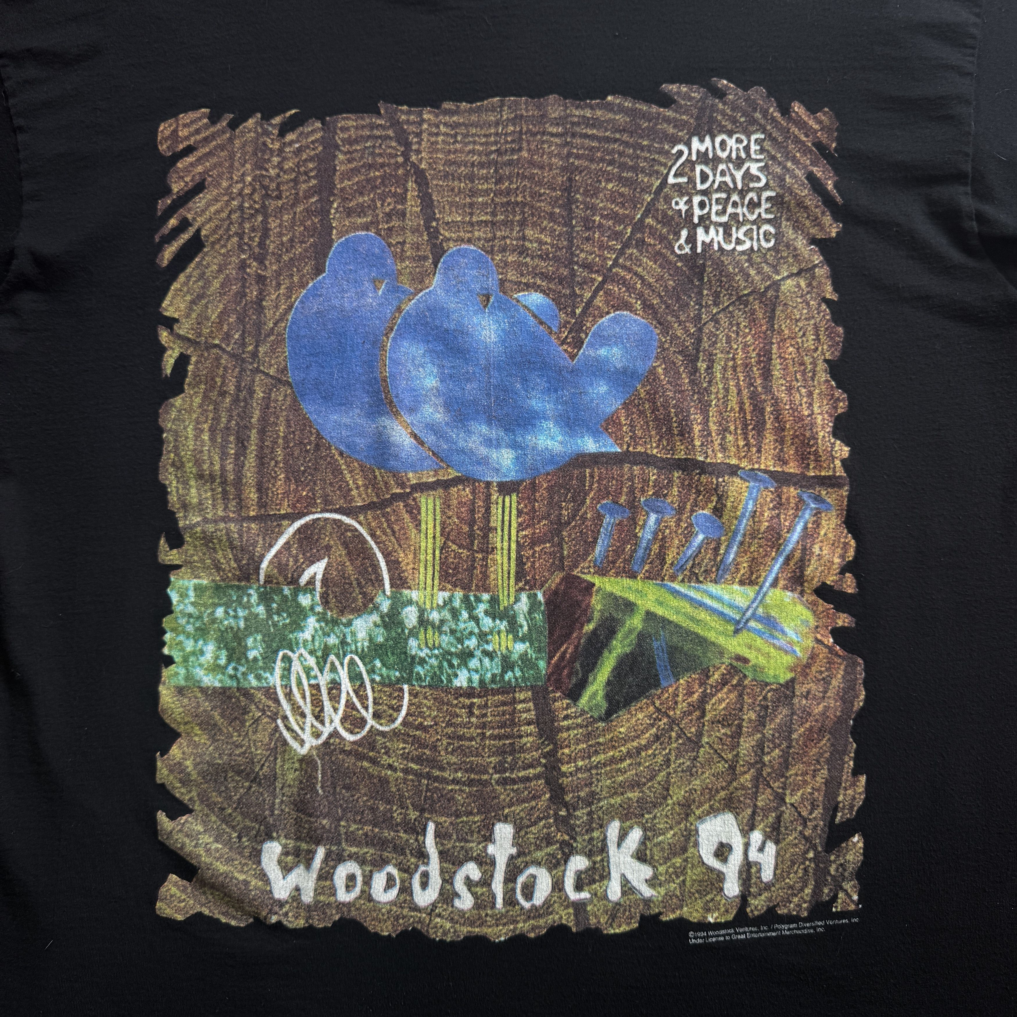 Vintage "I Survived '94” Woodstock Merch Size US XL / EU 56 / 4 - 3 Thumbnail