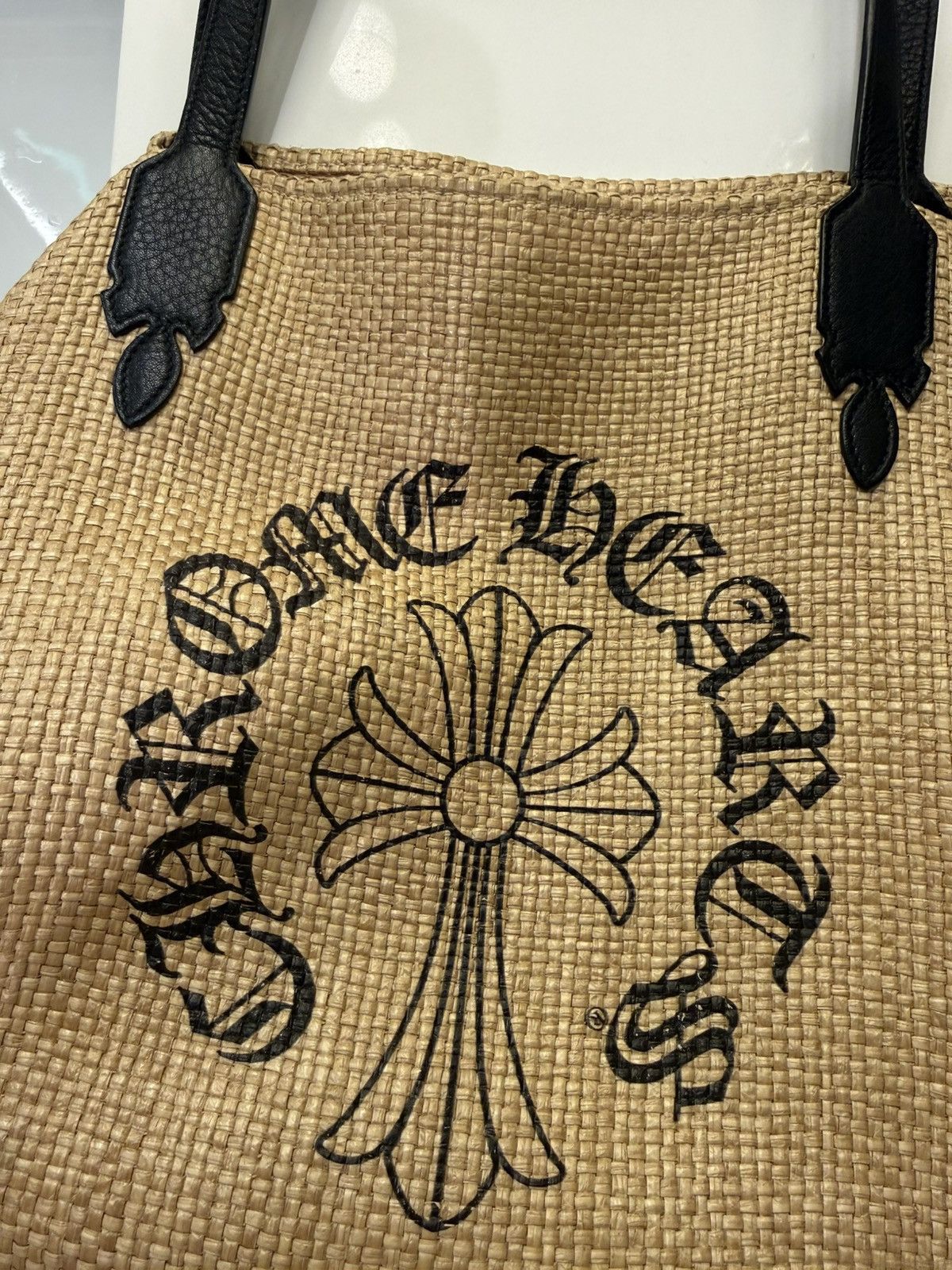 Chrome Hearts “Chrome hearts beach bag with leather straps” Size ONE SIZE - 1 Thumbnail