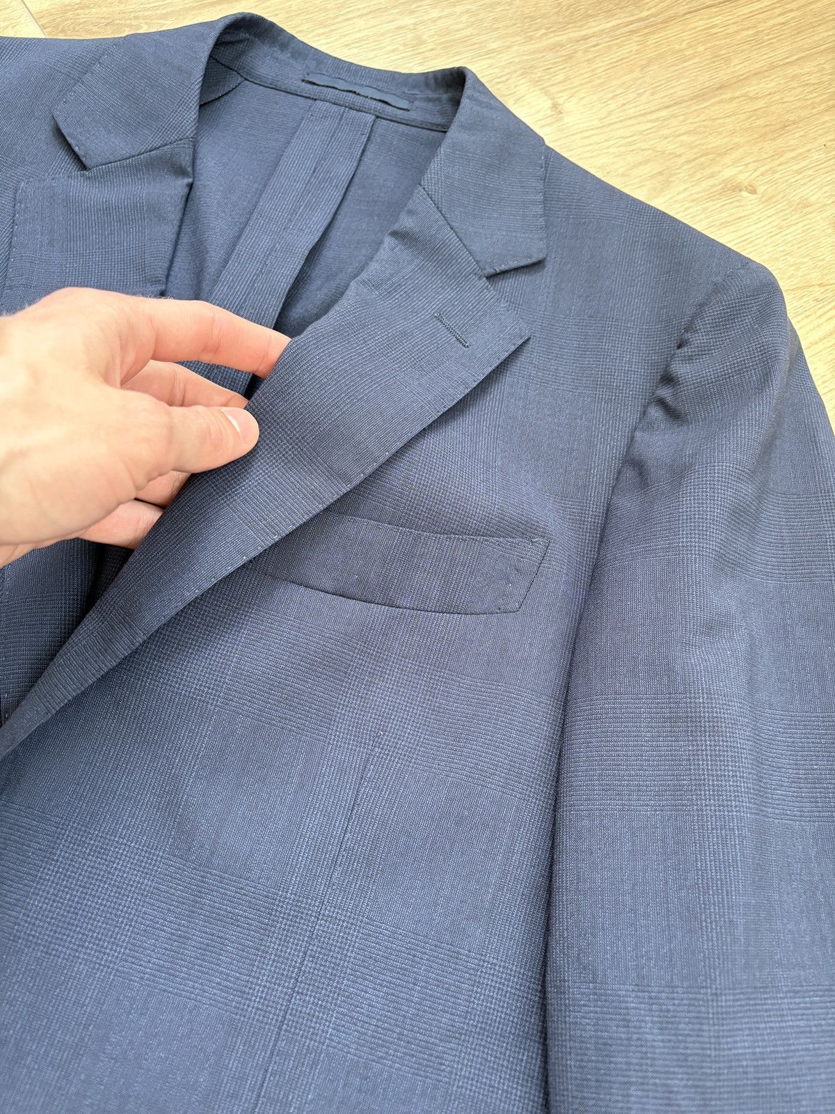 Suitsupply Suitsupply Wool Navy Havana Treveler Unlined Blazer 46 Size 46R - 2 Thumbnail