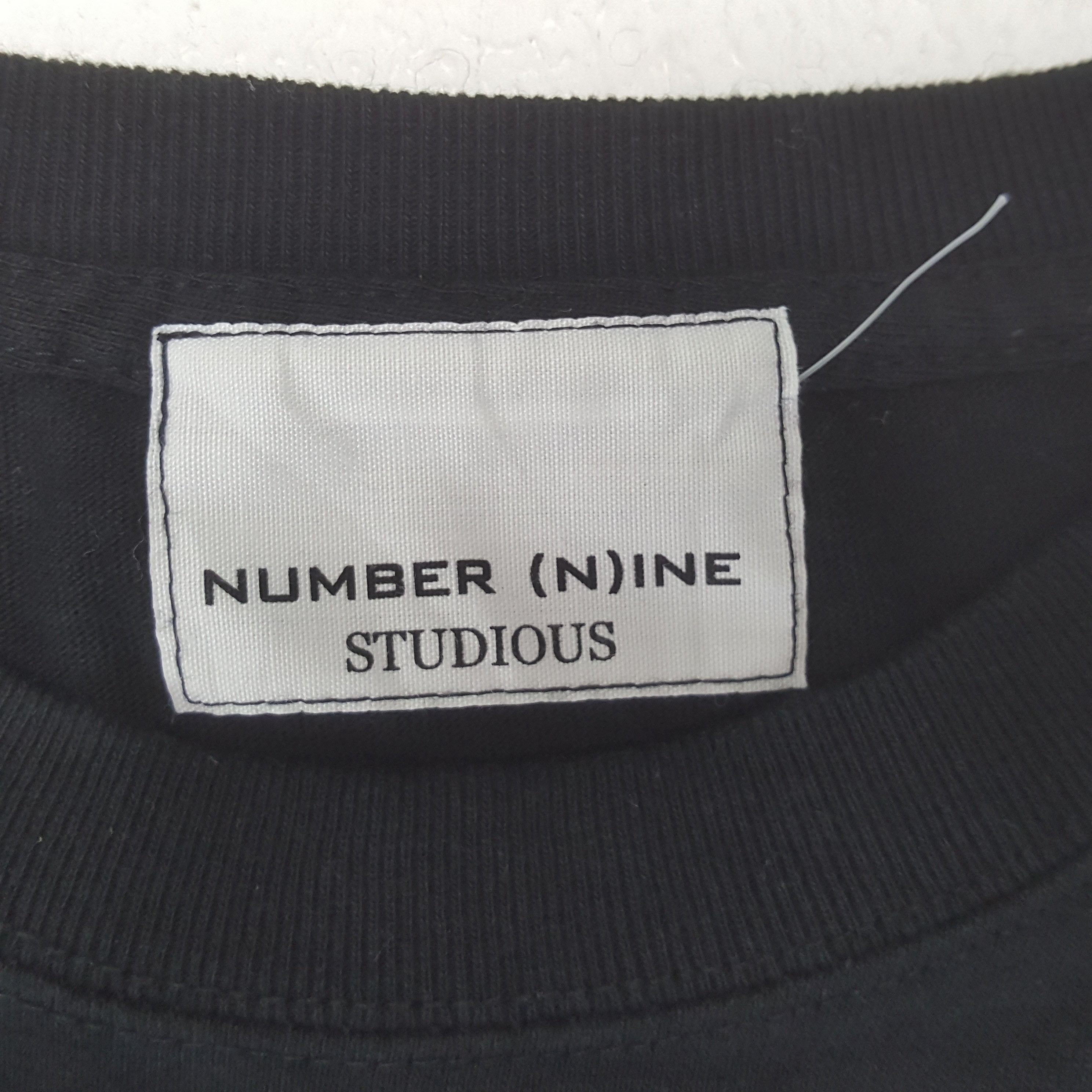 Number (N)ine NUMBER NINE Japanese Brand Custom Art Tshirt C285N13 Size US M / EU 48-50 / 2 - 5 Thumbnail