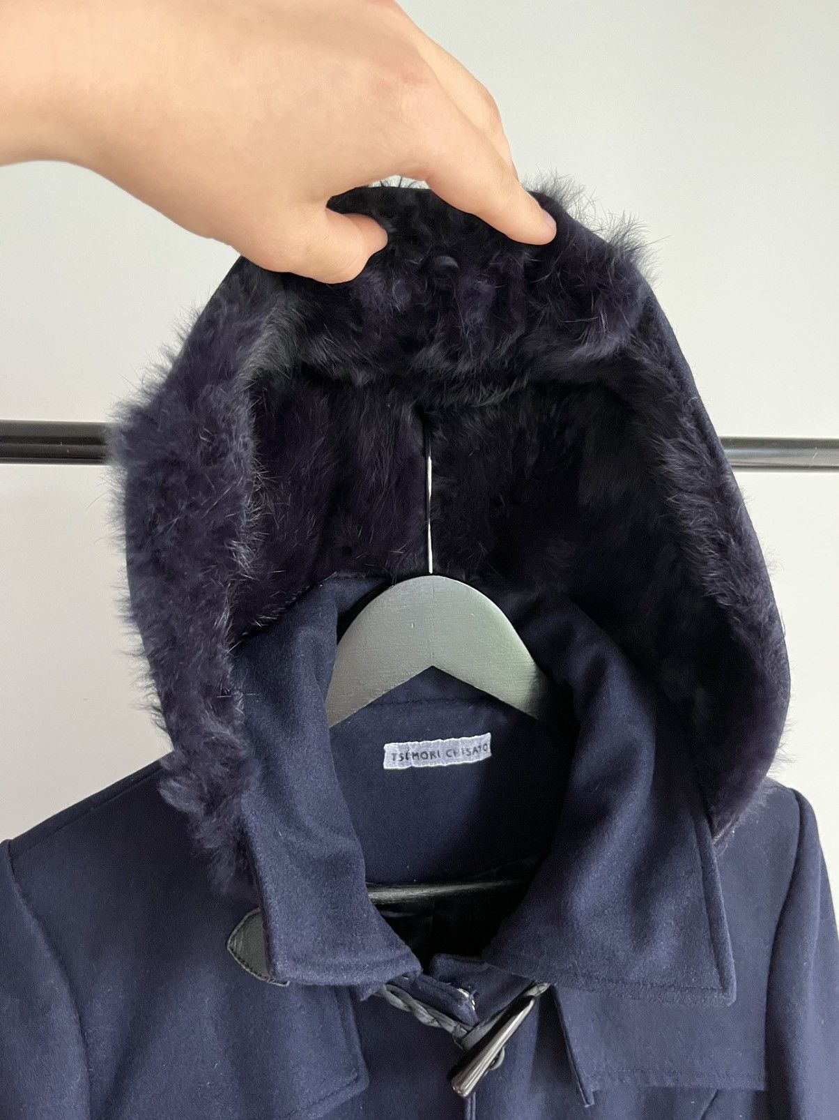 Tsumori Chisato Archive Tsumori Chisato AW05 faux fur wool duffle coat Size M / US 6-8 / IT 42-44 - 4 Thumbnail