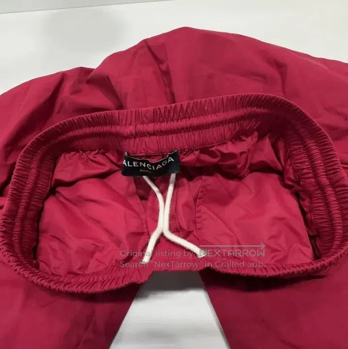 Balenciaga Balenciaga Red Loose Fit Casual Pants. Size US 30 / EU 46 - 6 Thumbnail