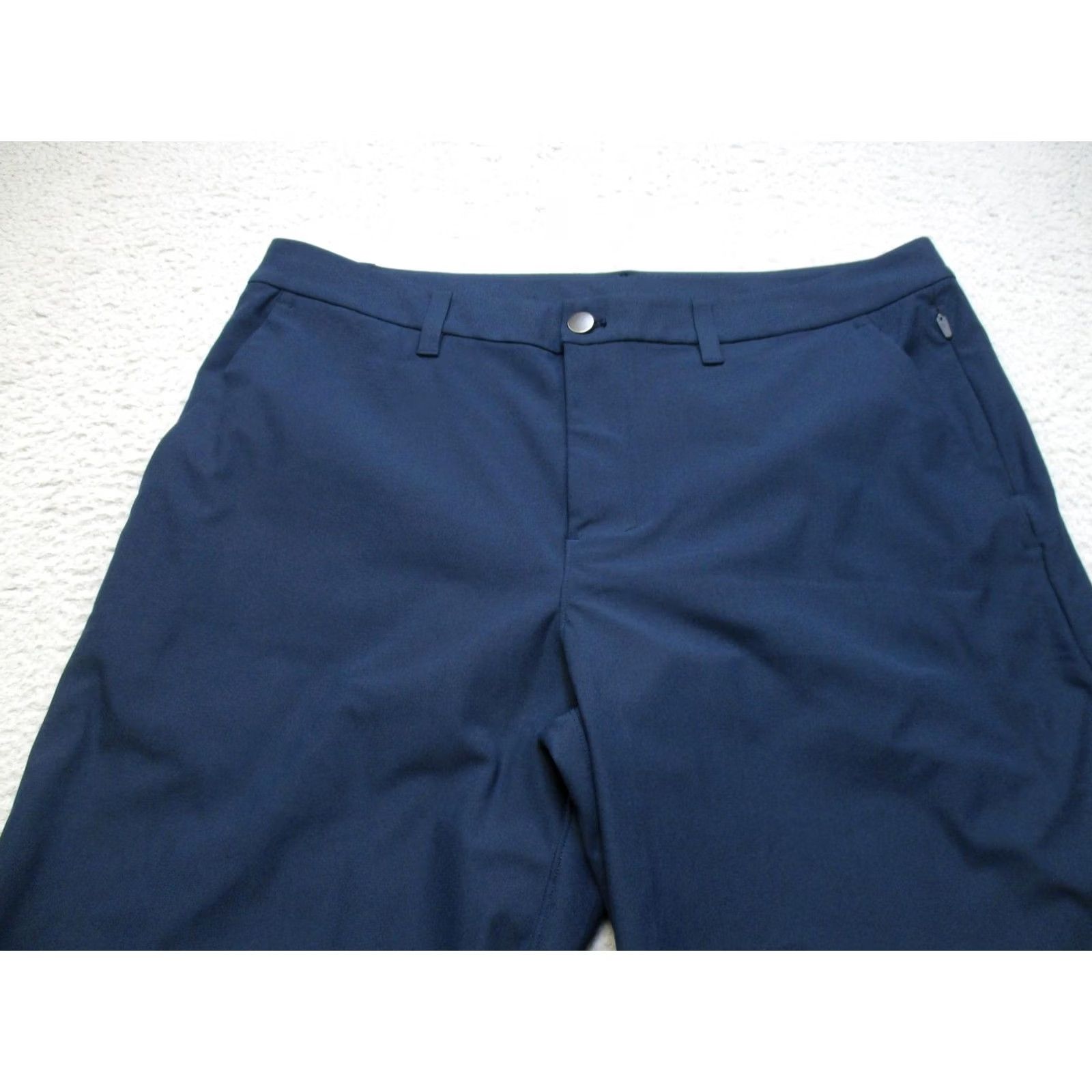 Lululemon Lululemon Pants Mens 33 Blue Woven Stretch Khakis Pockets Casual Straight Leg Size US 33 - 2 Thumbnail