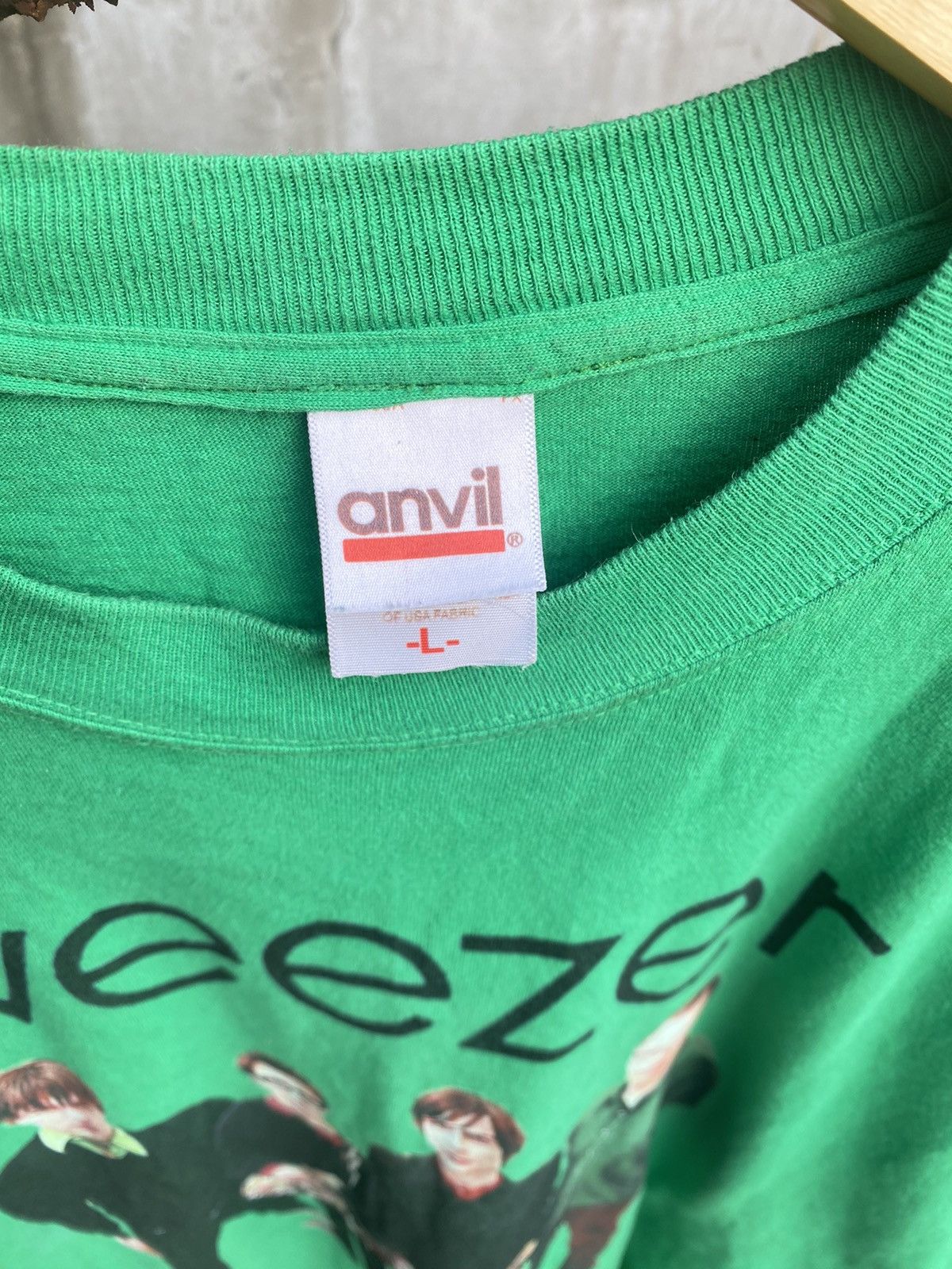 Band Tees × Vintage WEEZER GREEN ALBUM Size US L / EU 52-54 / 3 - 2 Thumbnail
