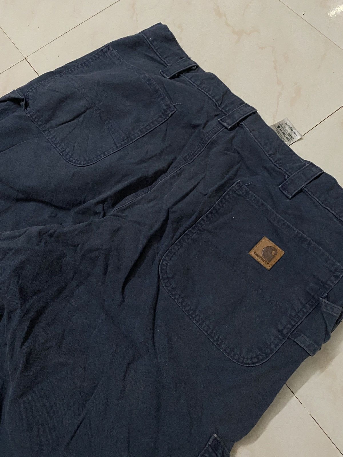 Carhartt × Vintage CARHARTT CARPENTER BAGGY PANTS VINTAGE FADED Y2K‼️ Size US 38 / EU 54 - 2 Thumbnail