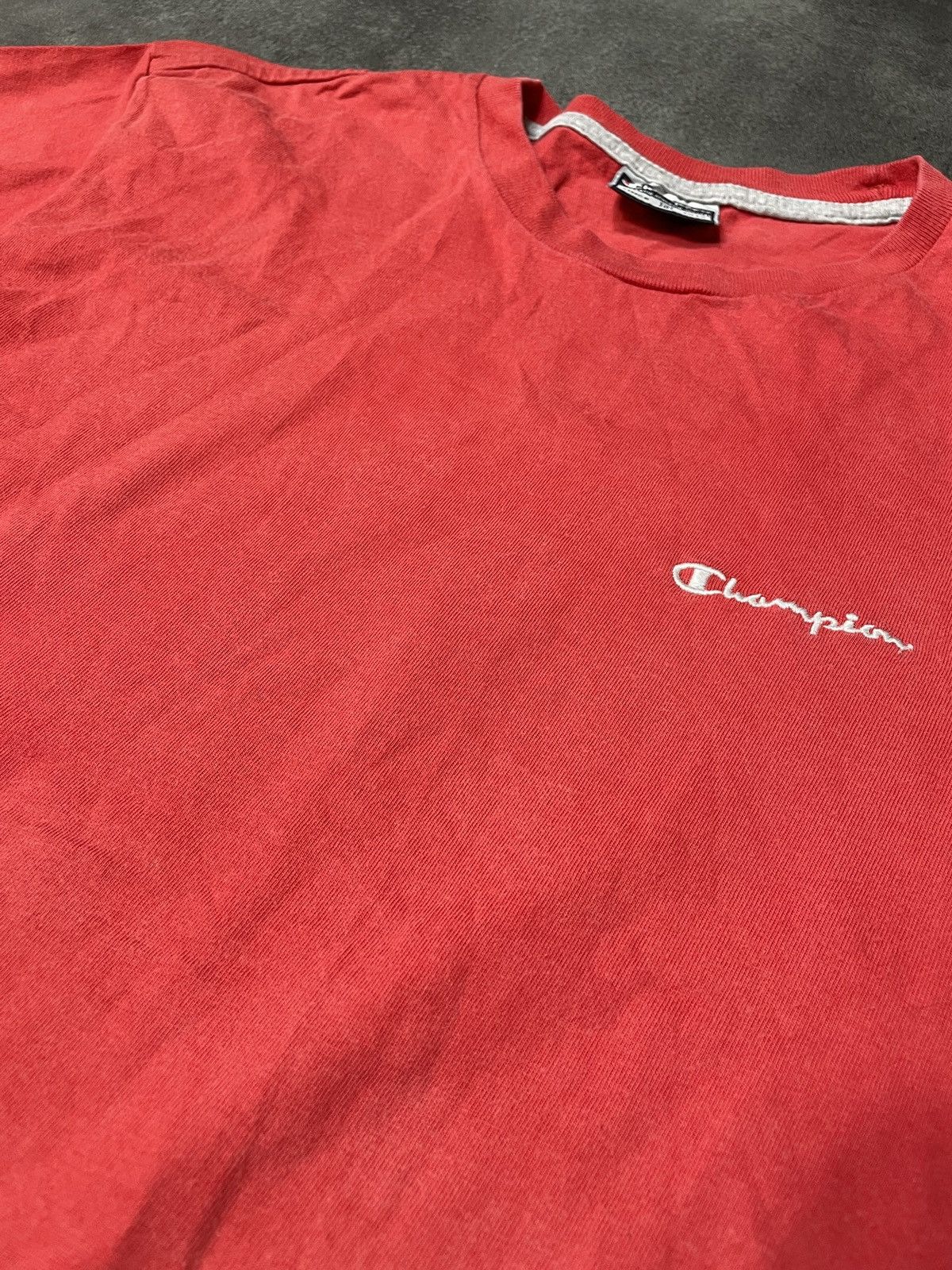 Champion × Vintage 🔥Offers🔥Champion Vintage Y2K Tee Mini Logo Rare Size US M / EU 48-50 / 2 - 7 Thumbnail
