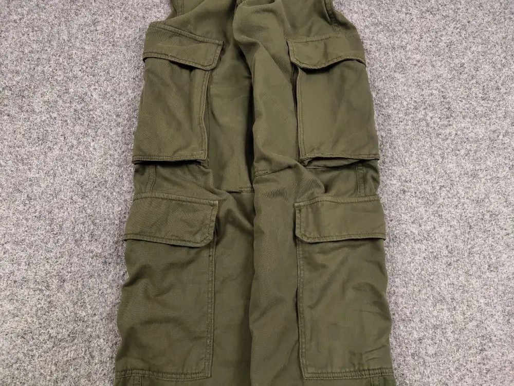 Japanese Brand Vintage Japanese Multi Pocket Cargo Baggy Pants Y2K Style Size US 29 - 3 Thumbnail