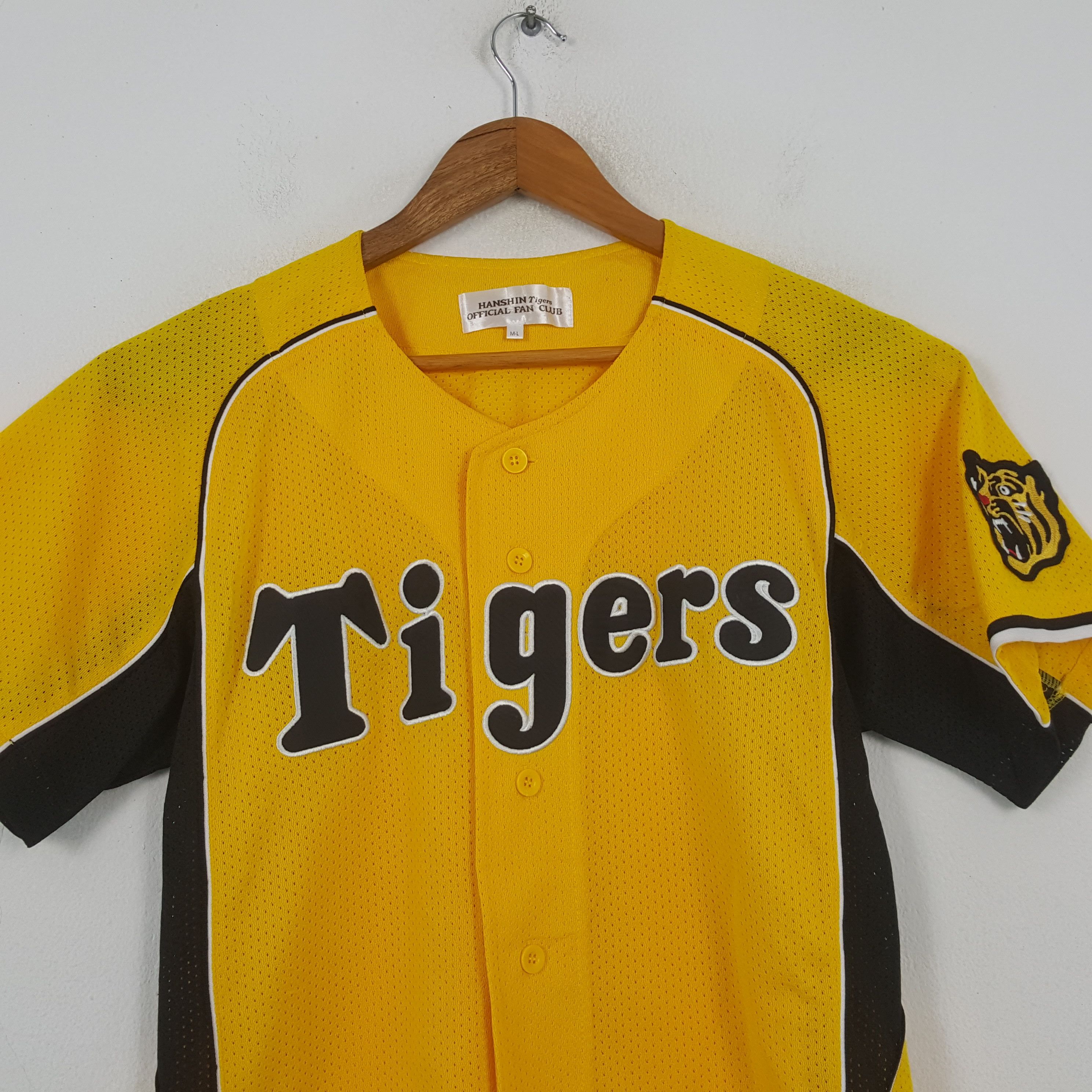 Designer × Japanese Brand × Vintage Vintage HANSHINT TIGERS Japan Baseball Team Jersey C294N28 Size US M / EU 48-50 / 2 - 2 Thumbnail