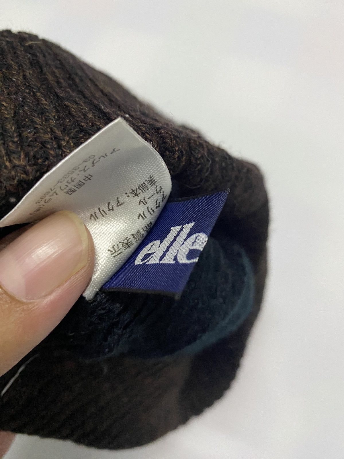 Ellesse × Vintage Ellesse Embroidery Beanie Size ONE SIZE - 4 Thumbnail