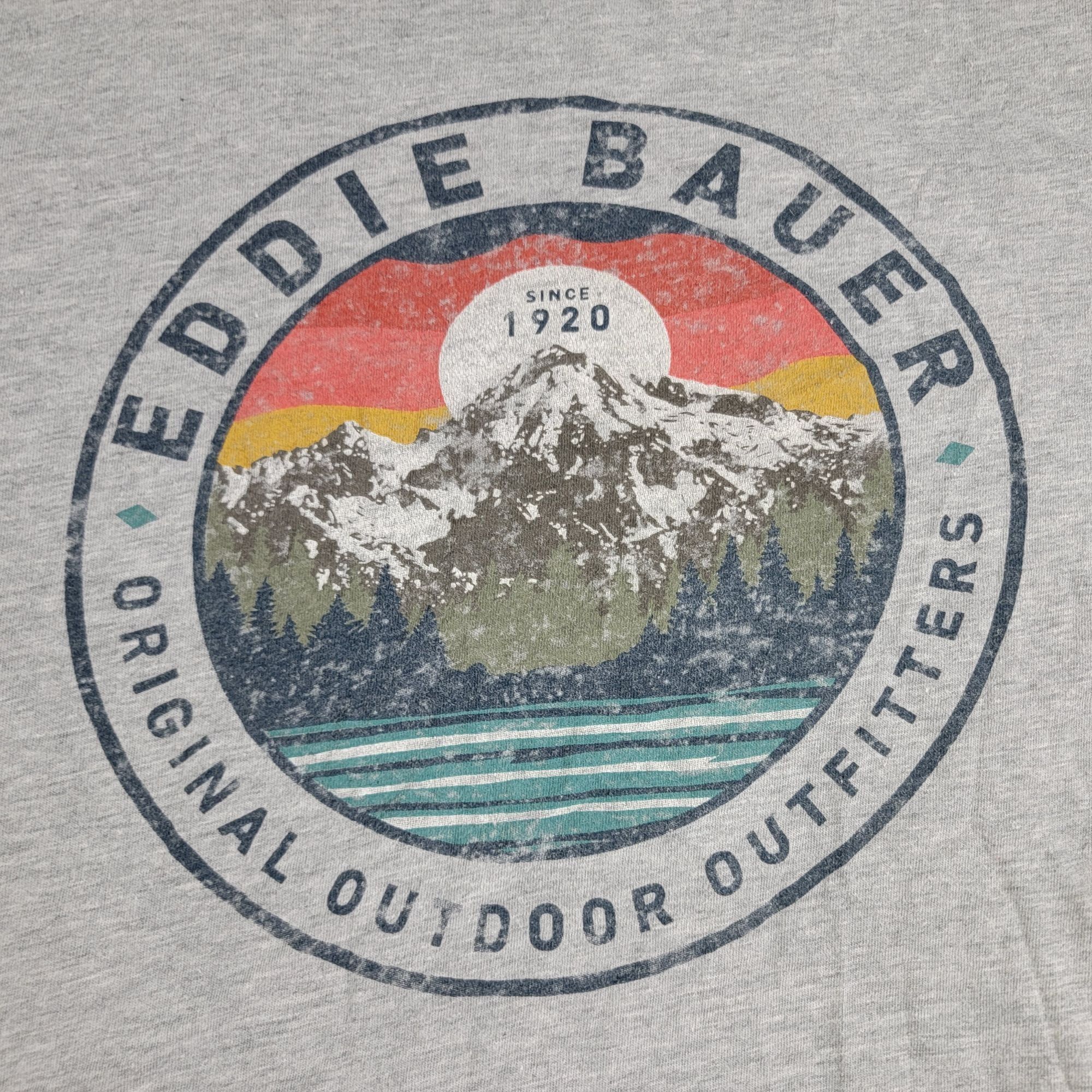 Eddie Bauer Eddie Bauer Mens XL Gray Shirt Original Outdoor Outfitters G Size US XL / EU 56 / 4 - 3 Thumbnail