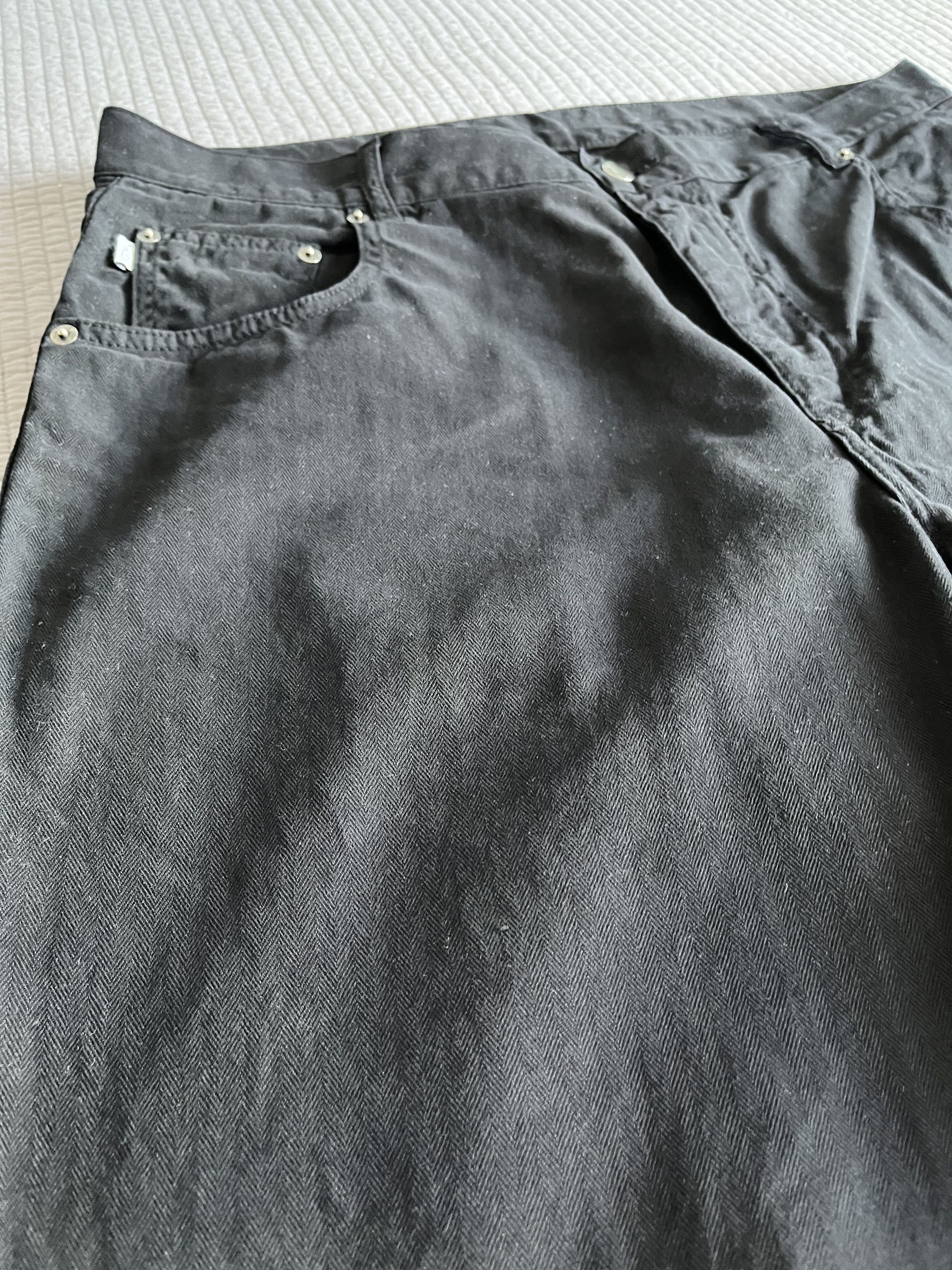 CHCM Dancer Herringbone Black 5-Pocket Jeans Size US 36 / EU 52 - 2 Thumbnail