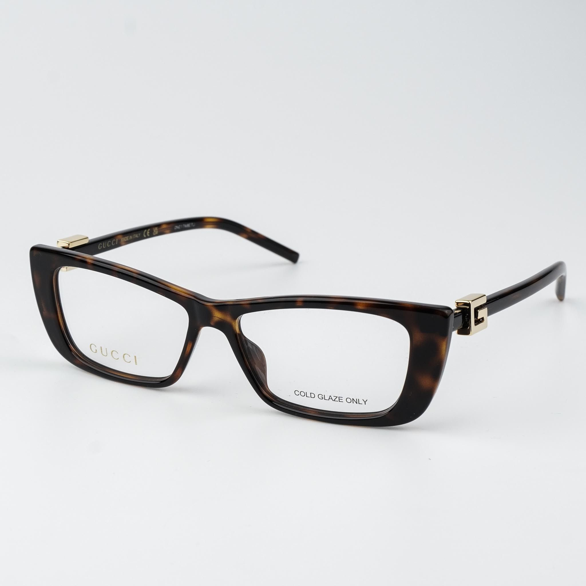 Gucci Gucci Women Eyeglasses Havana Cat Eye GG1682O 003 BRAND NEW Size ONE SIZE - 1 Thumbnail
