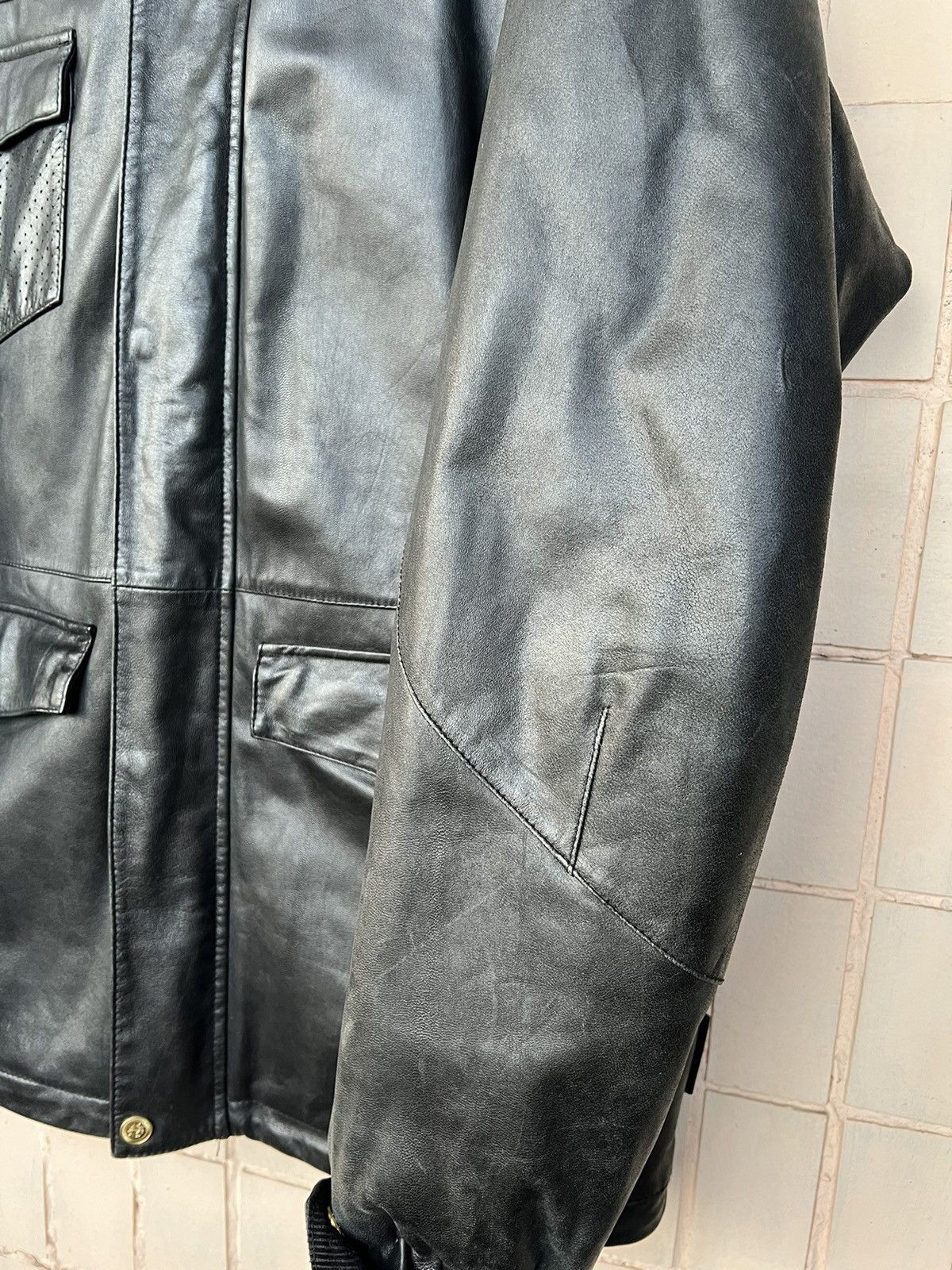 Quiksilver Ski Quiksilver vintage y2k leather jacket Size US L / EU 52-54 / 3 - 9 Thumbnail