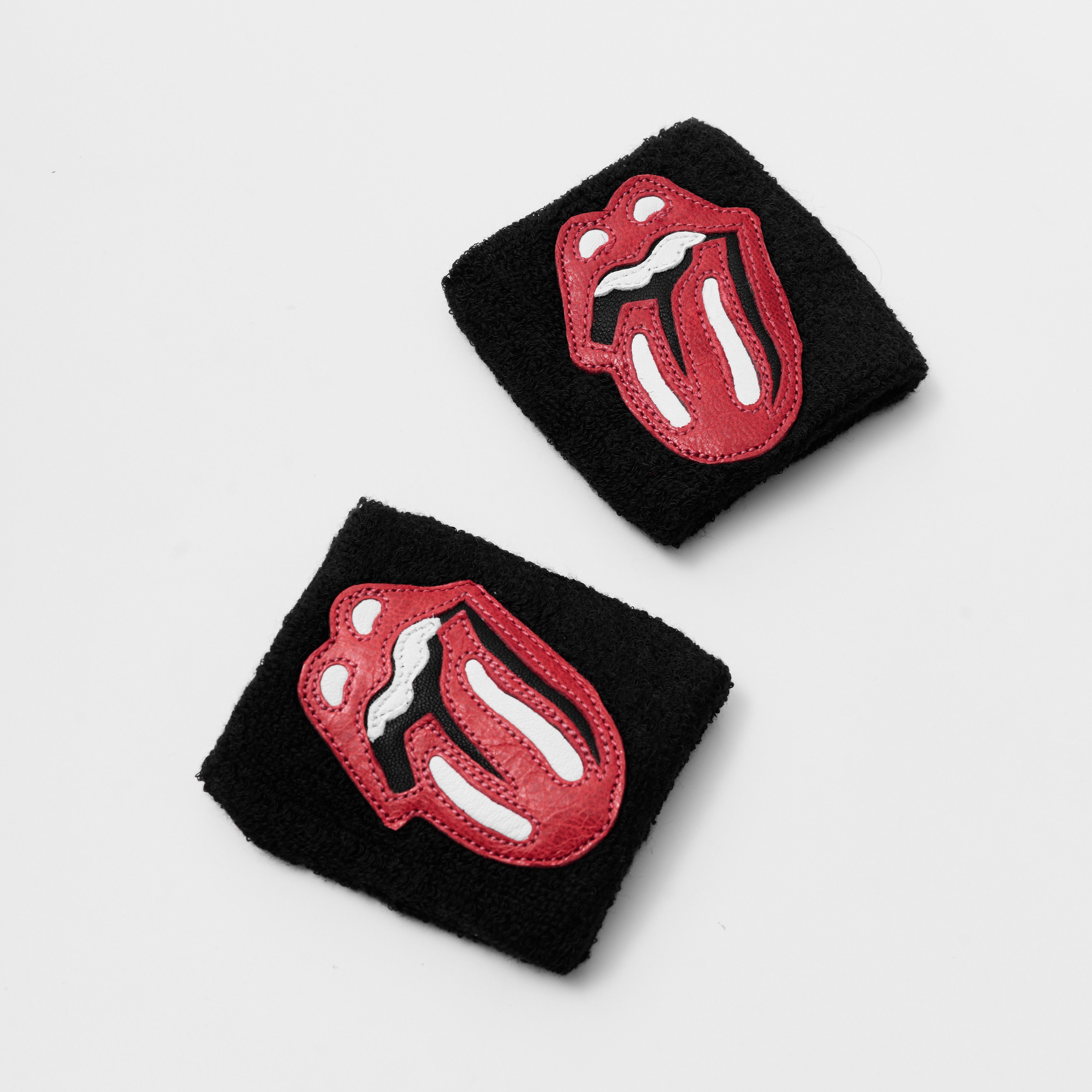 Chrome Hearts Chrome Hearts Rolling Stones Wristbands Sweatband Size ONE SIZE - 2 Thumbnail