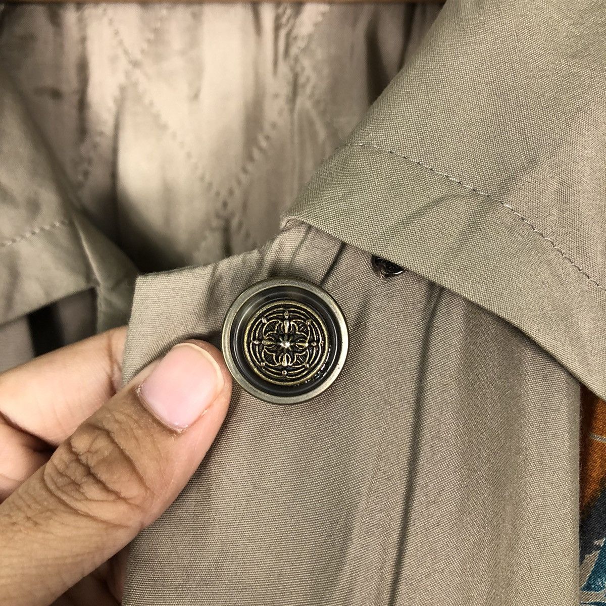 Japanese Brand Vintage Bomber Jacket Rose Sylvie Art Big Logo Issey Miyake Size US M / EU 48-50 / 2 - 17 Thumbnail