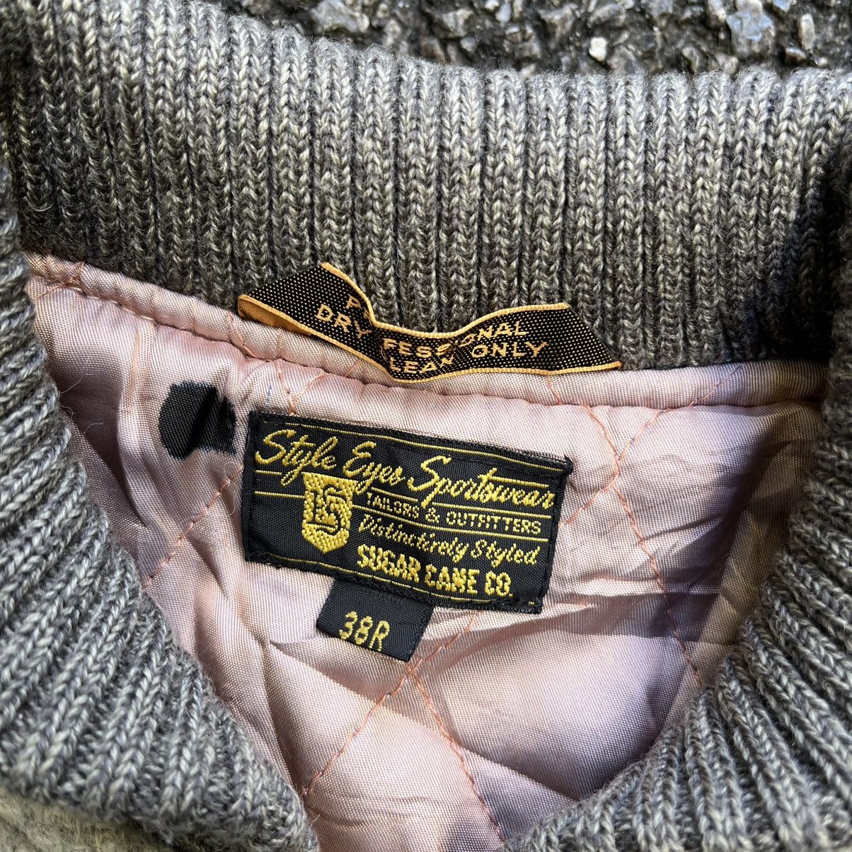 Sugar Cane Style Eyes Sugar Cane Wool Varsity Jacket Toyo Americana Size US M / EU 48-50 / 2 - 6 Thumbnail
