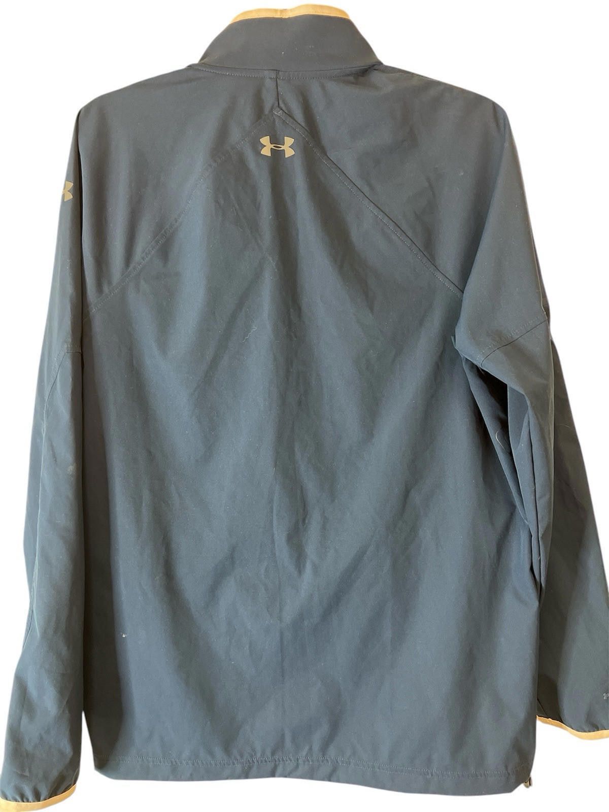Under Armour Under Armour Windbreaker Golf Jacket Zip Up Long Sleeve Sz M Size US XXL / EU 58 / 5 - 2 Thumbnail