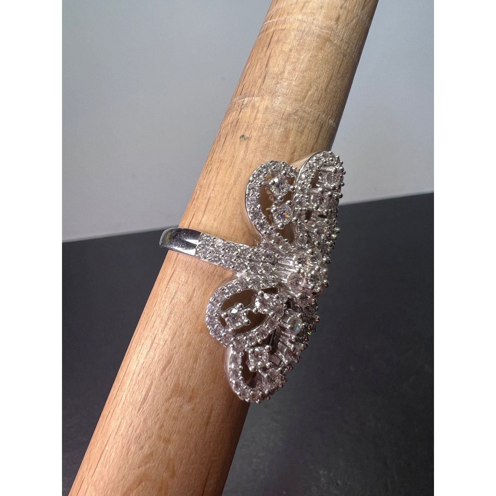 Other CZ cocktail ring In sterling silver size 9.5 Size ONE SIZE - 8 Thumbnail