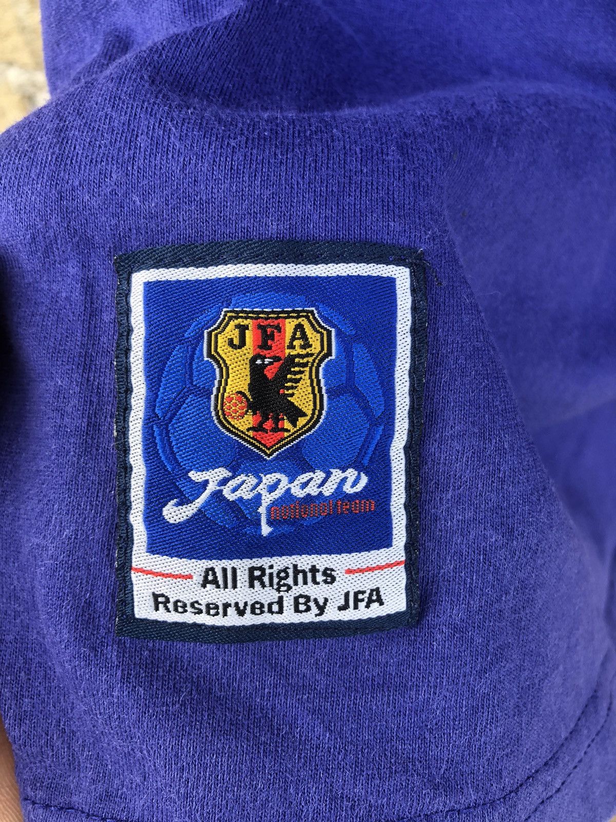 Japanese Brand × Vintage vintage JFA Japan Football Nakamura #10 Tshirts Size US L / EU 52-54 / 3 - 12 Thumbnail