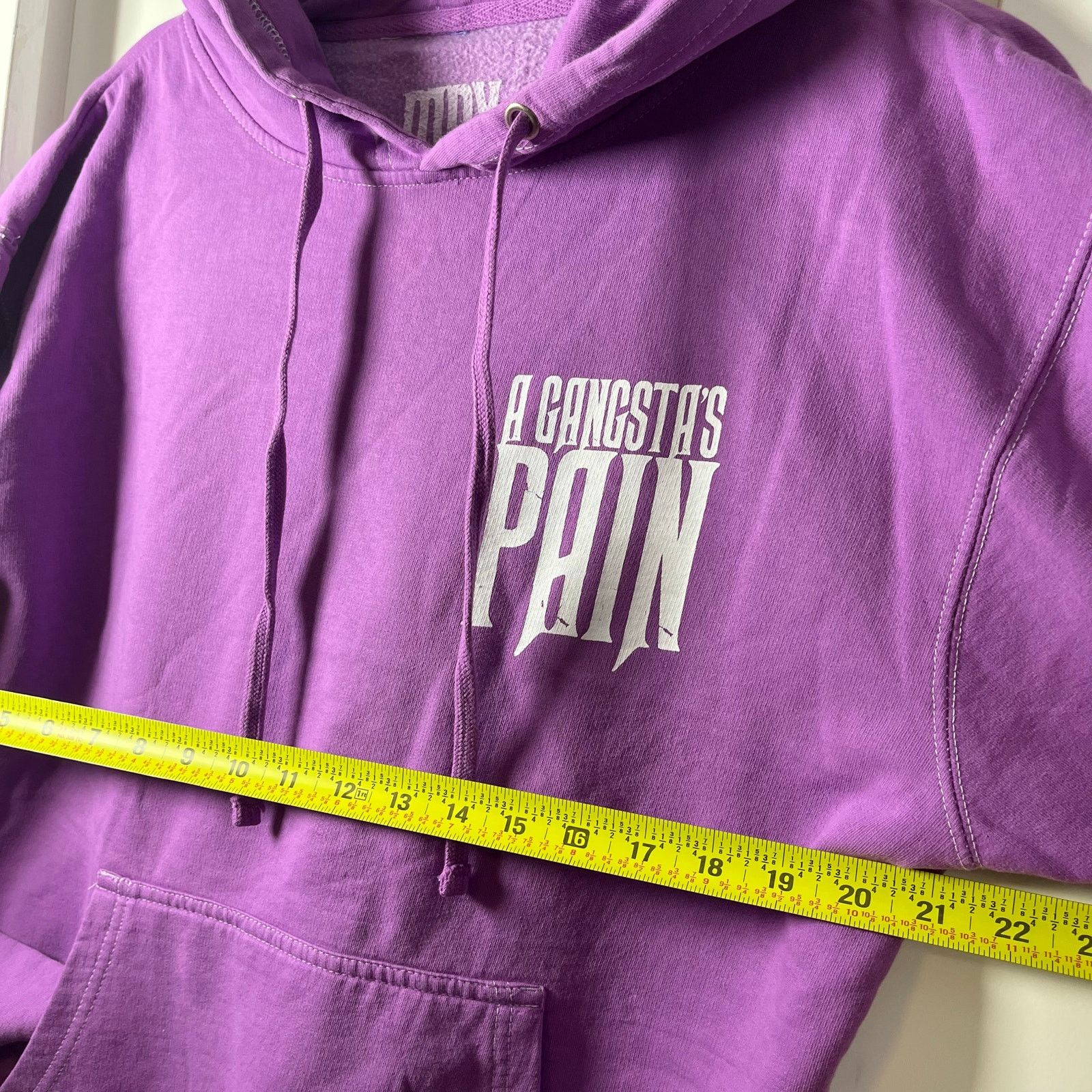 Band Tees Moneybagg Yo Tour A Gangsta´s Pain Wockesha Hoodie Purple M Size US M / EU 48-50 / 2 - 7 Thumbnail