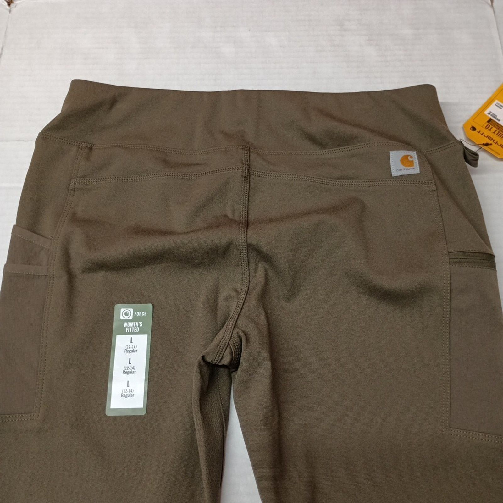 Carhartt Carhartt Women’s Legging Lightweight Utility Size L Green Size 33" - 8 Thumbnail