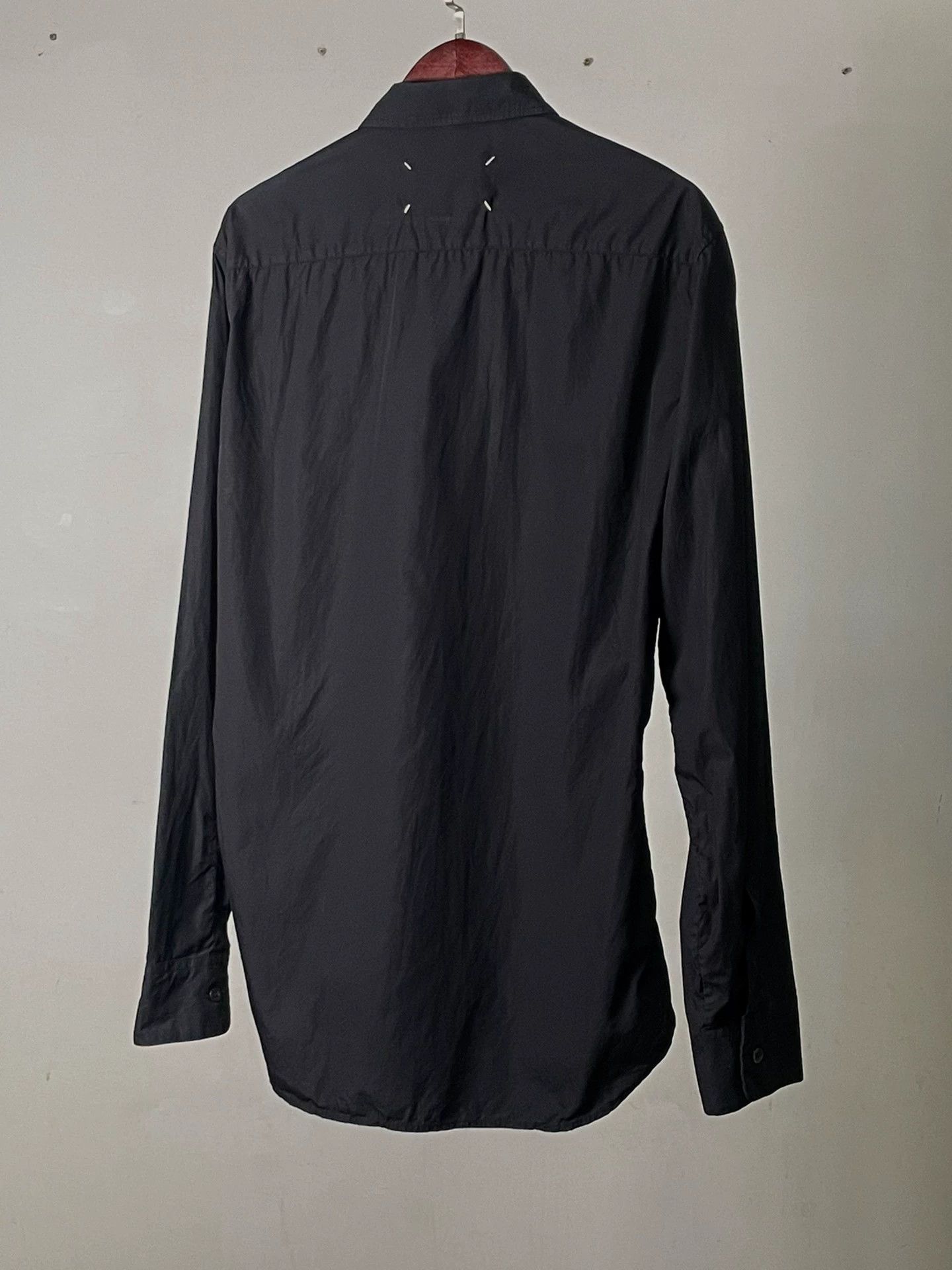 Maison Margiela Maison Margiela S/S19 Reverse Stitch Pocket Shirt Size US S / EU 44-46 / 1 - 4 Thumbnail