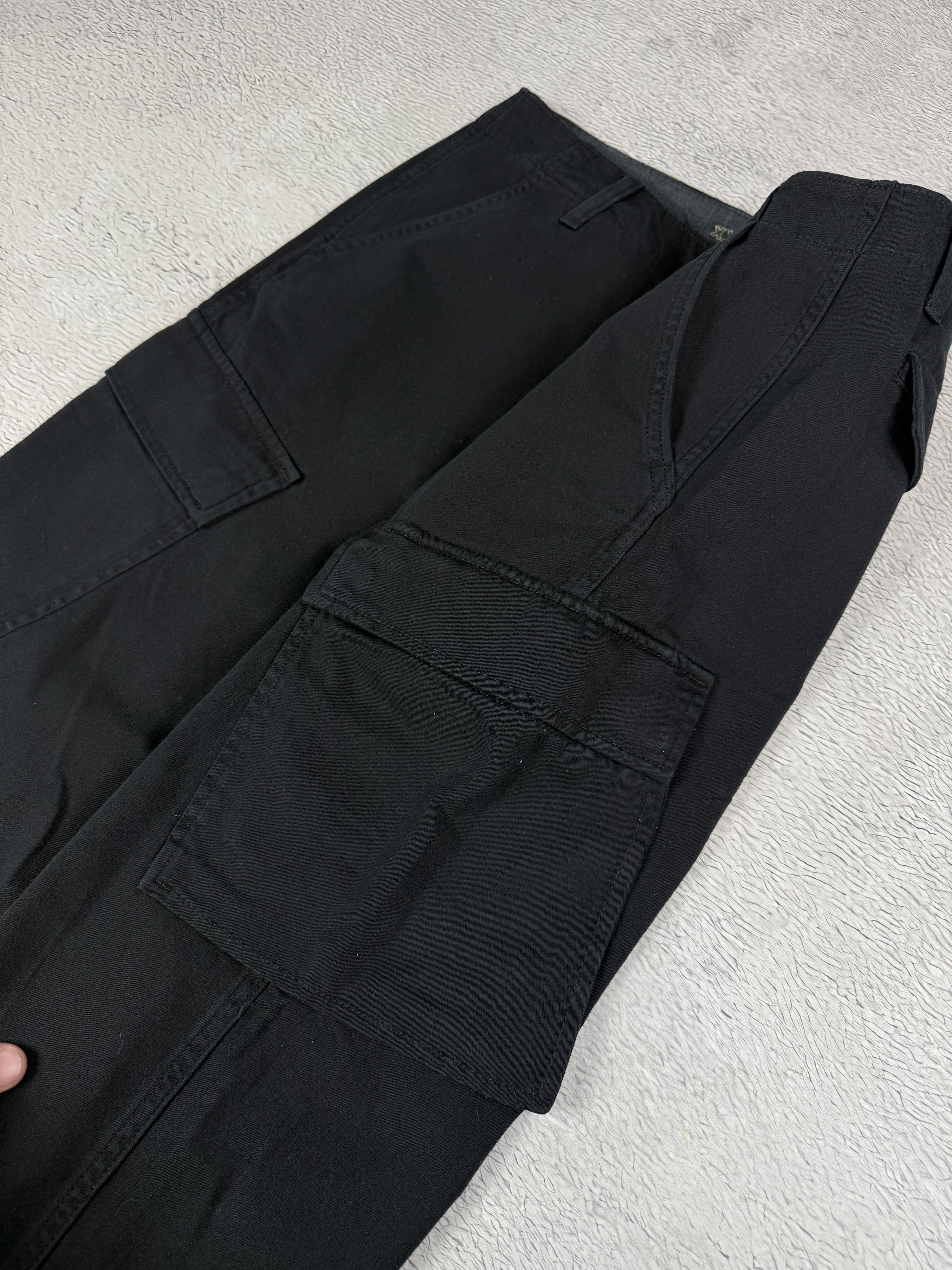 Levi's Levi's XX Cargo Pants Chino Black Taper Straight Multipocekt Size US 32 / EU 48 - 2 Thumbnail