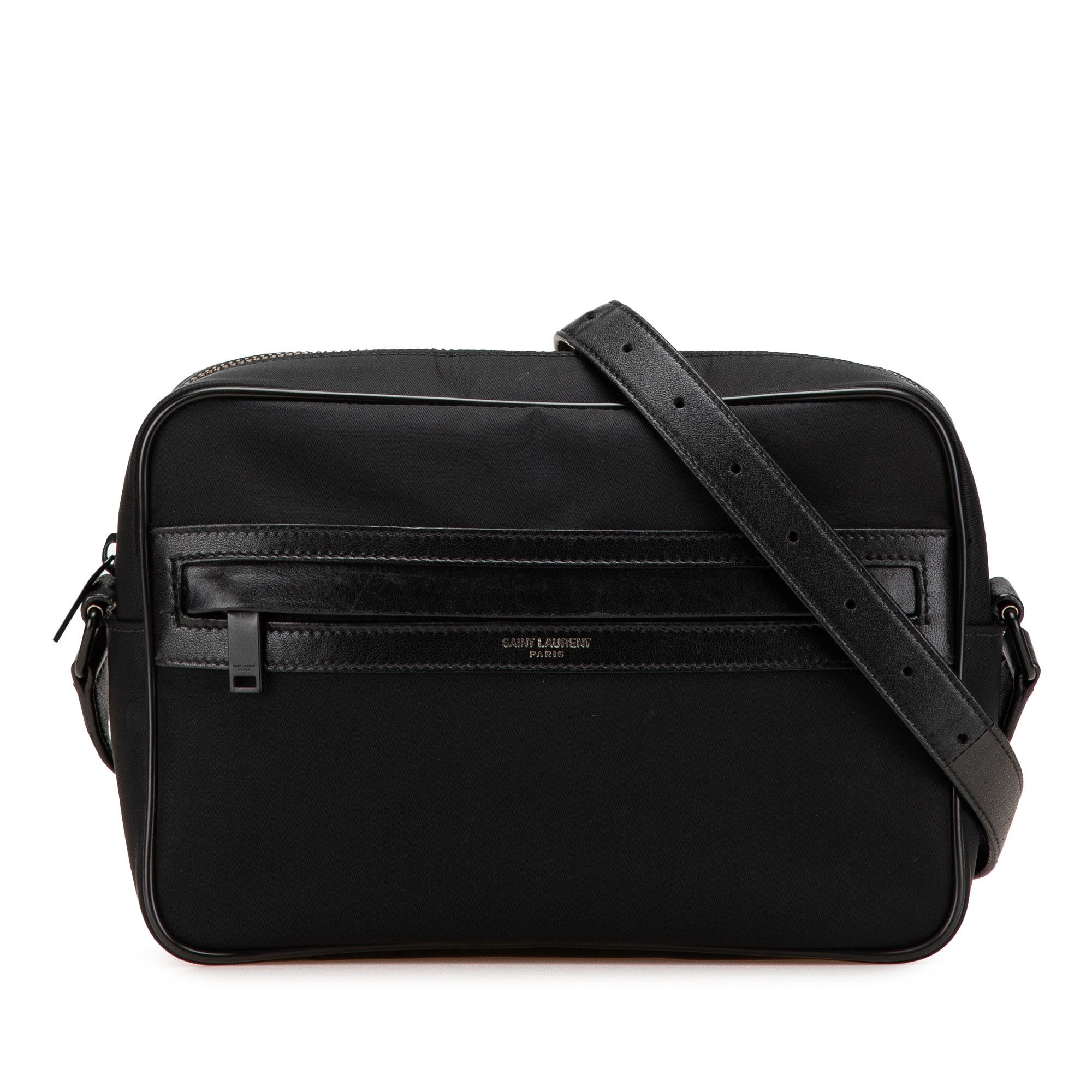 YVES Saint Laurent Small Nylon Camp Camera Bag in Black, Women's