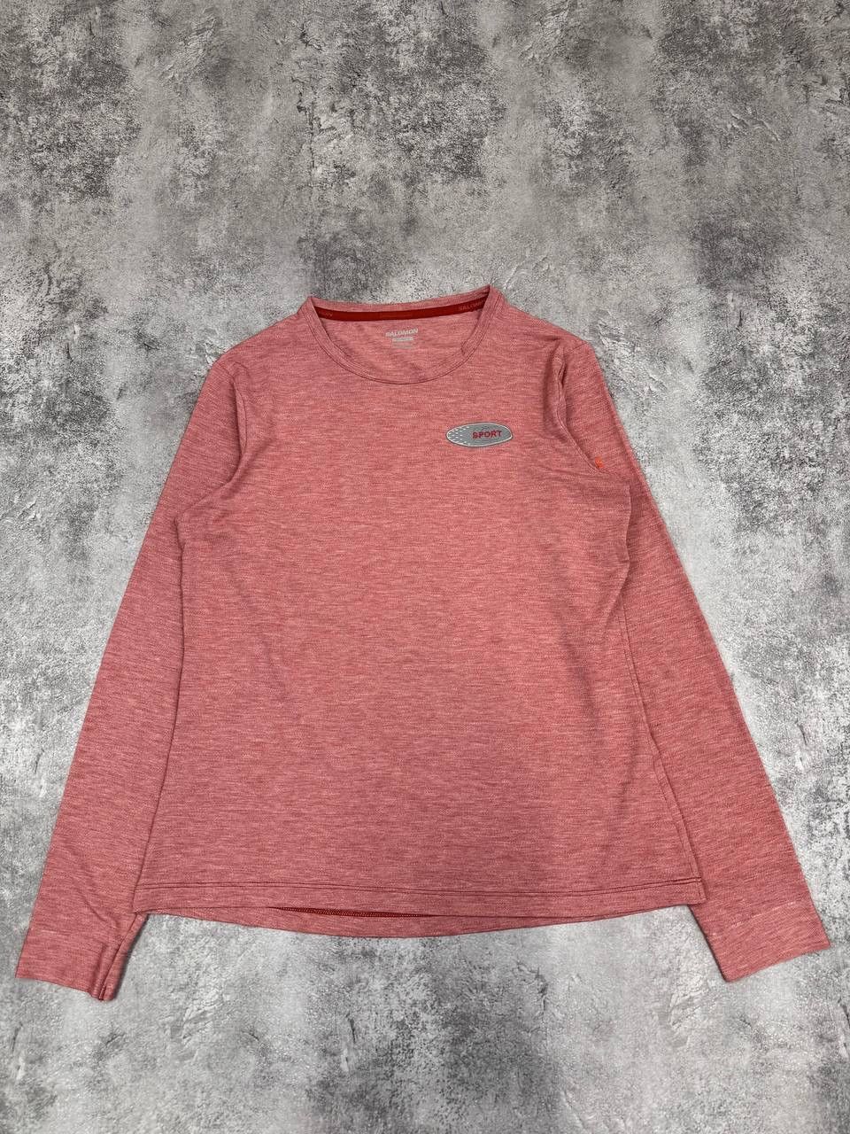 Salomon Salomon Women's Long Sleeve Sport Shirt Pink Size S Size S / US 4 / IT 40 - 1 Thumbnail