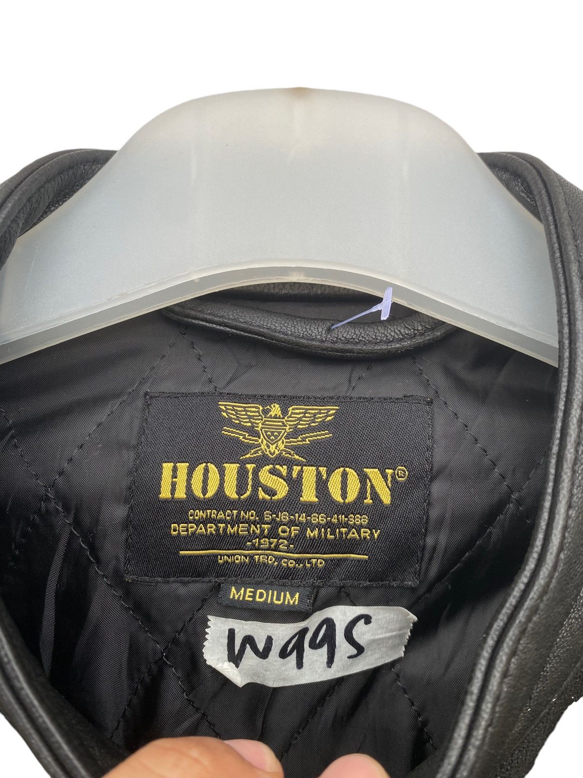 Japanese Brand Vintage Houston Cafe Race Leather Jacket Size US M / EU 48-50 / 2 - 6 Thumbnail